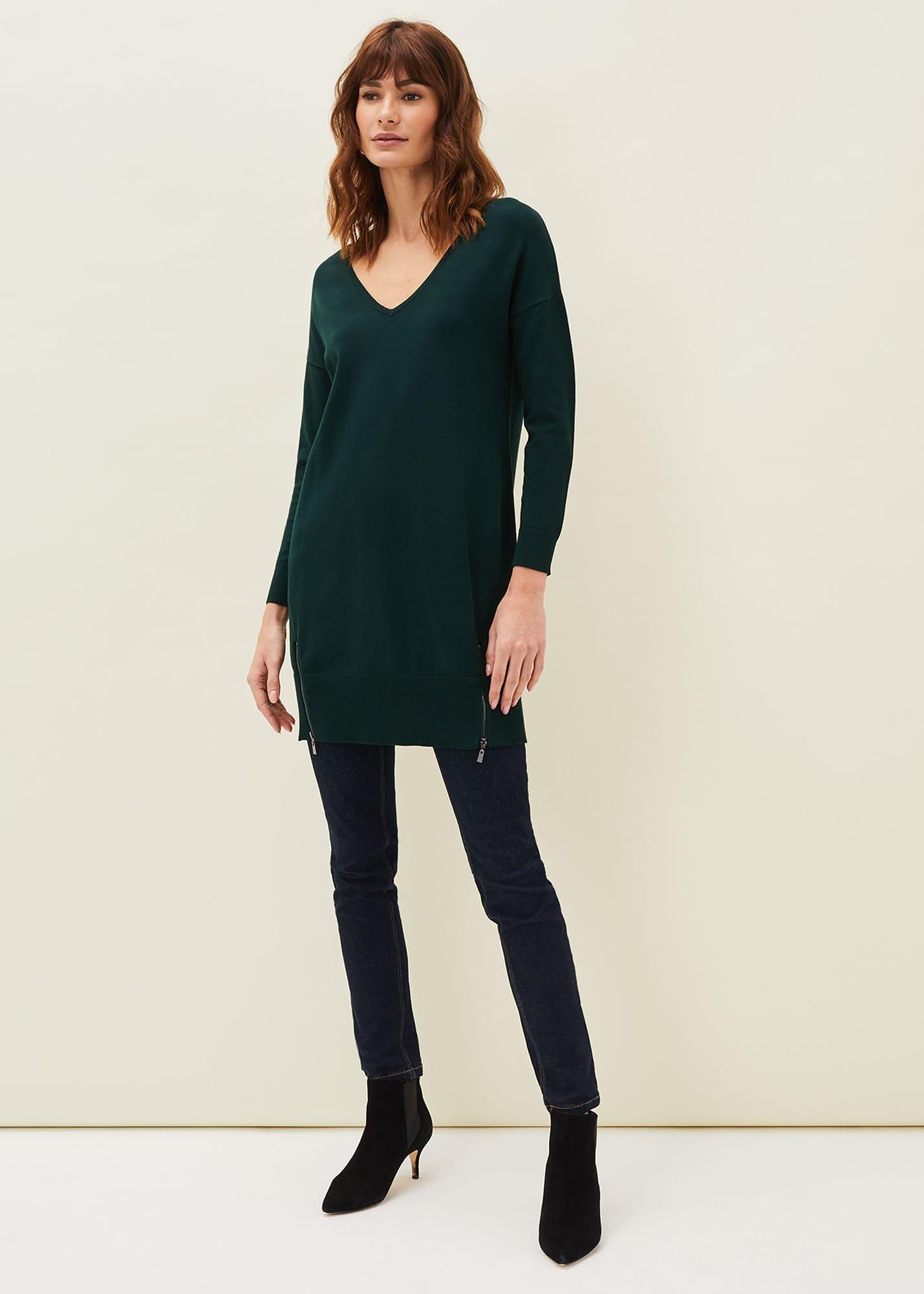 Skylar Knitted Tunic Dress