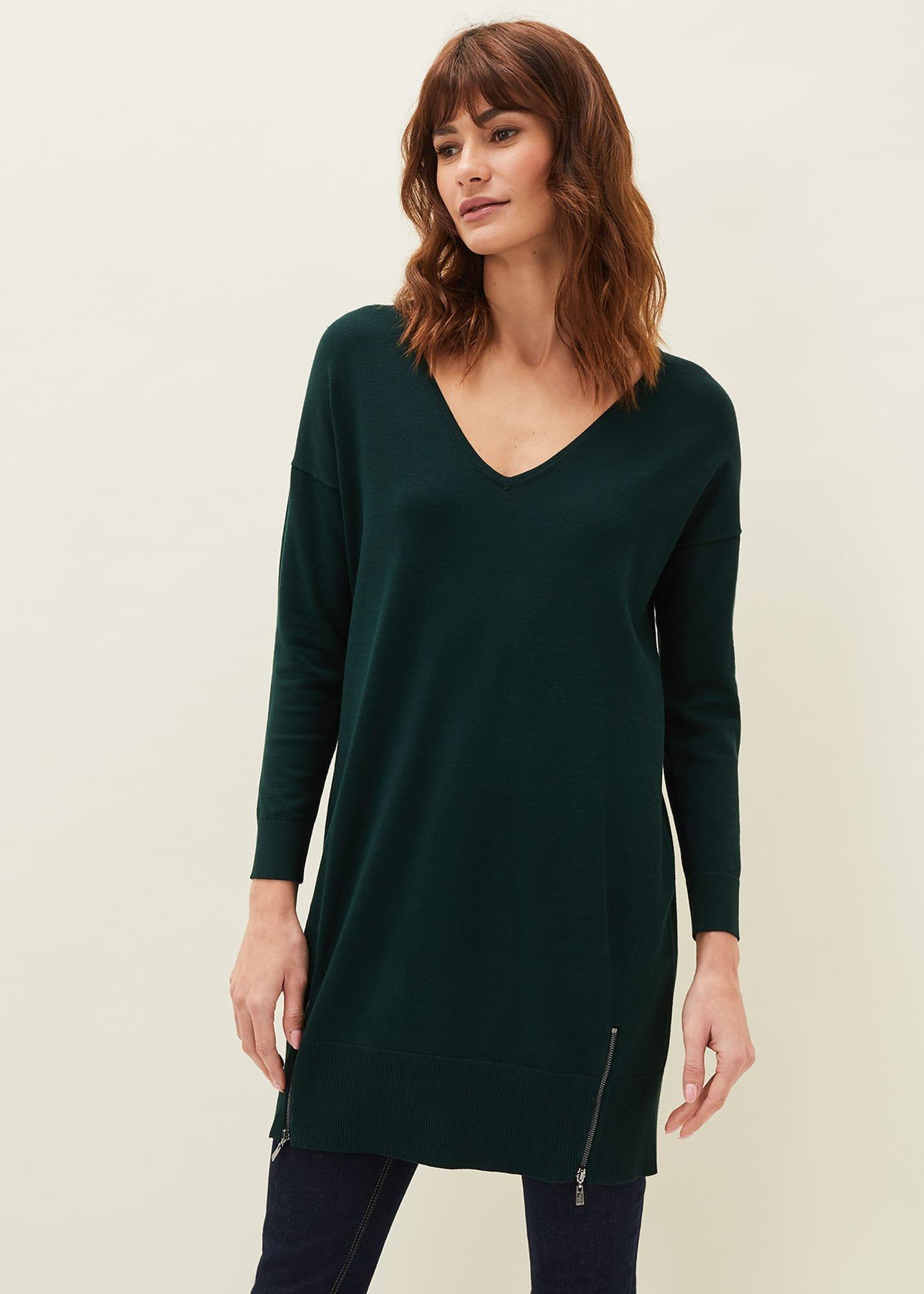 Skylar Knitted Tunic Dress