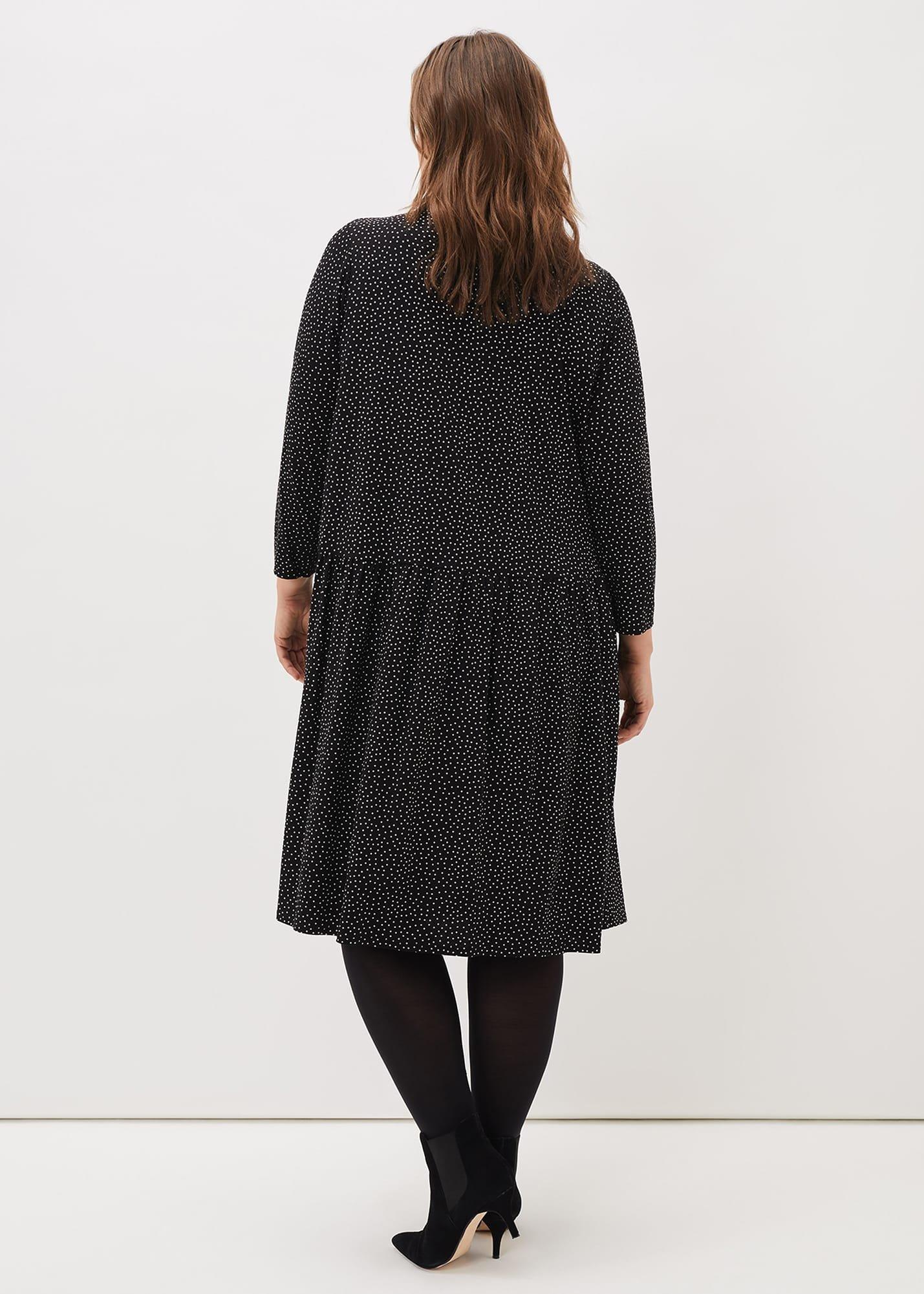 Mina Spot Jersey Dress