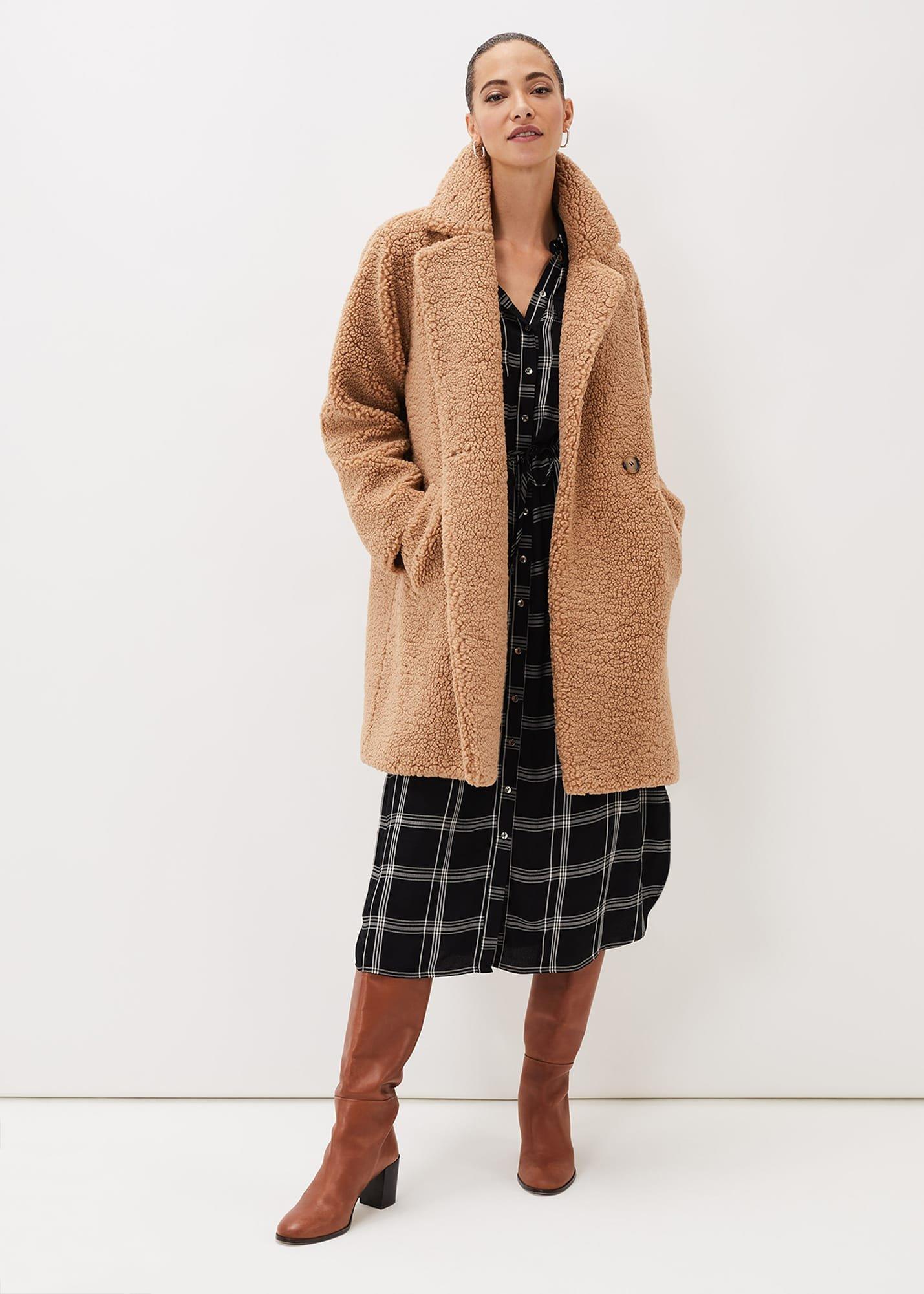 Bernadette Check Midi Dress