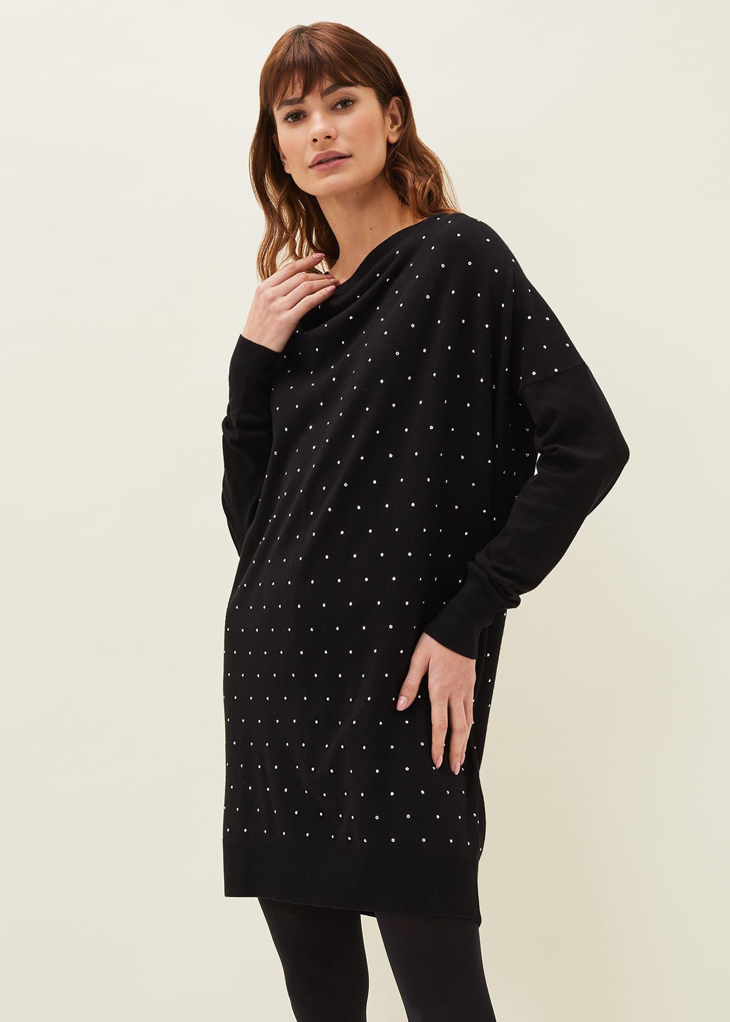 Bailie Studded Knit Dress