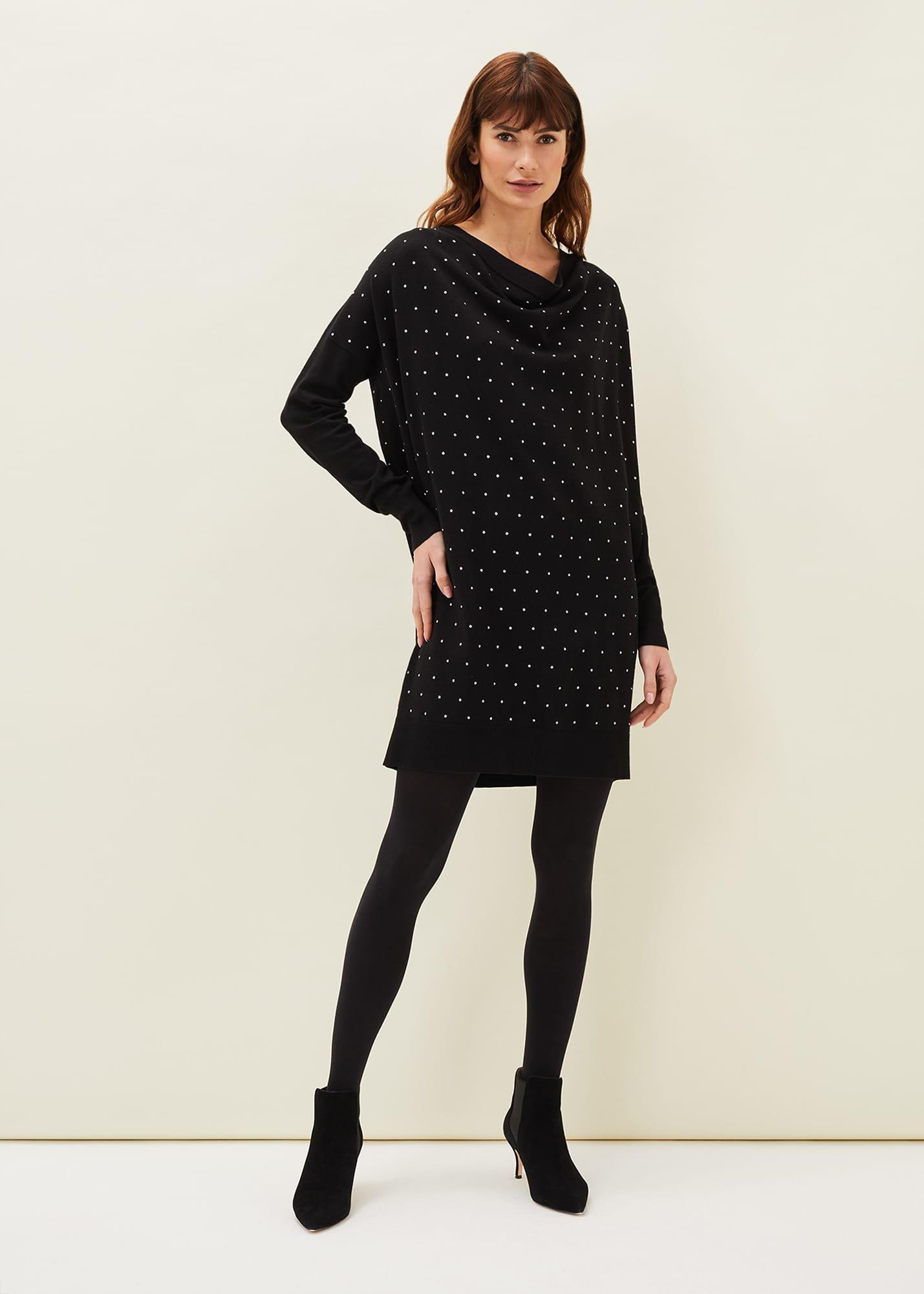 Bailie Studded Knit Dress