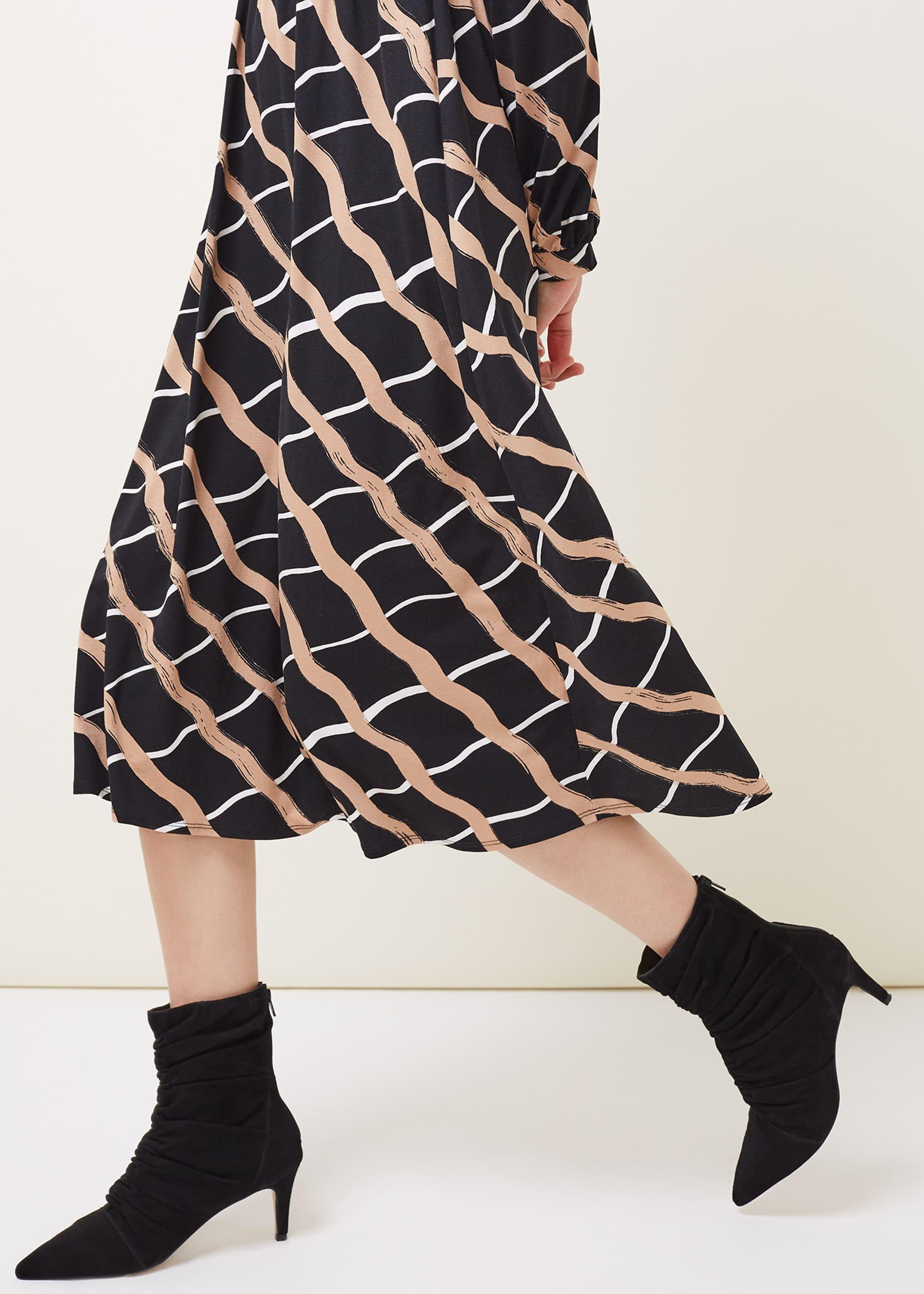Loren Check Shirt Dress