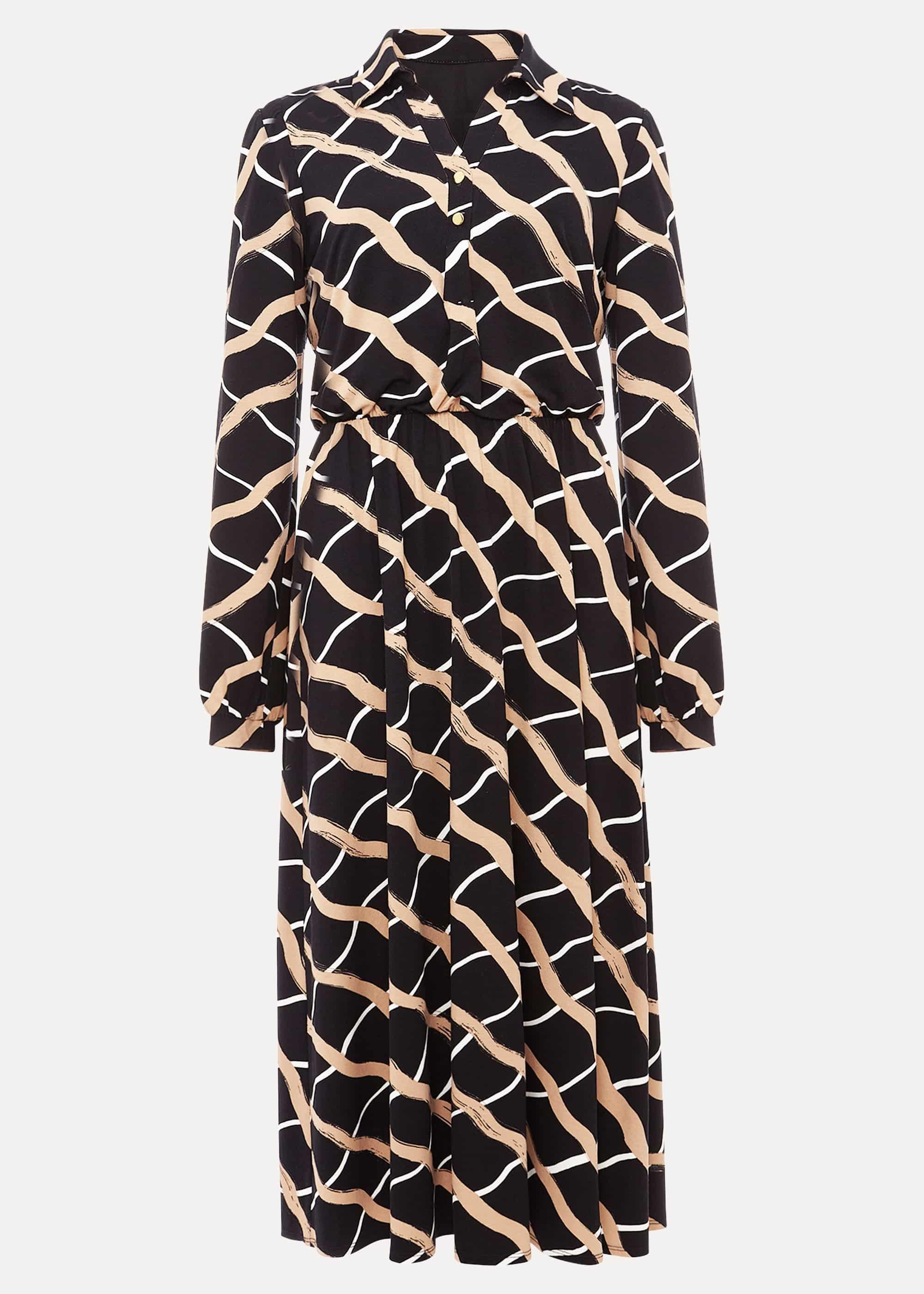 Loren Check Shirt Dress