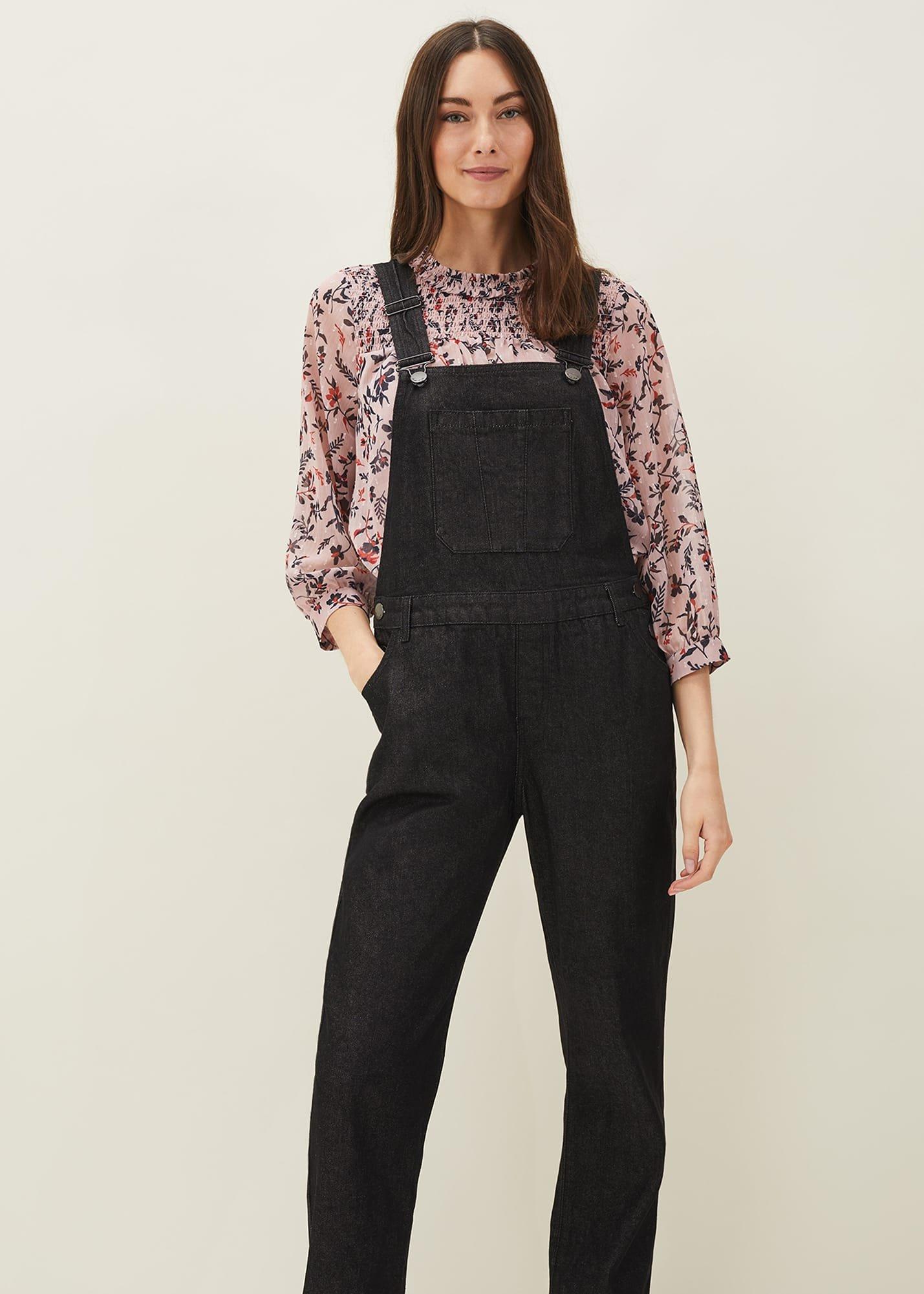 Effie Denim Dungarees
