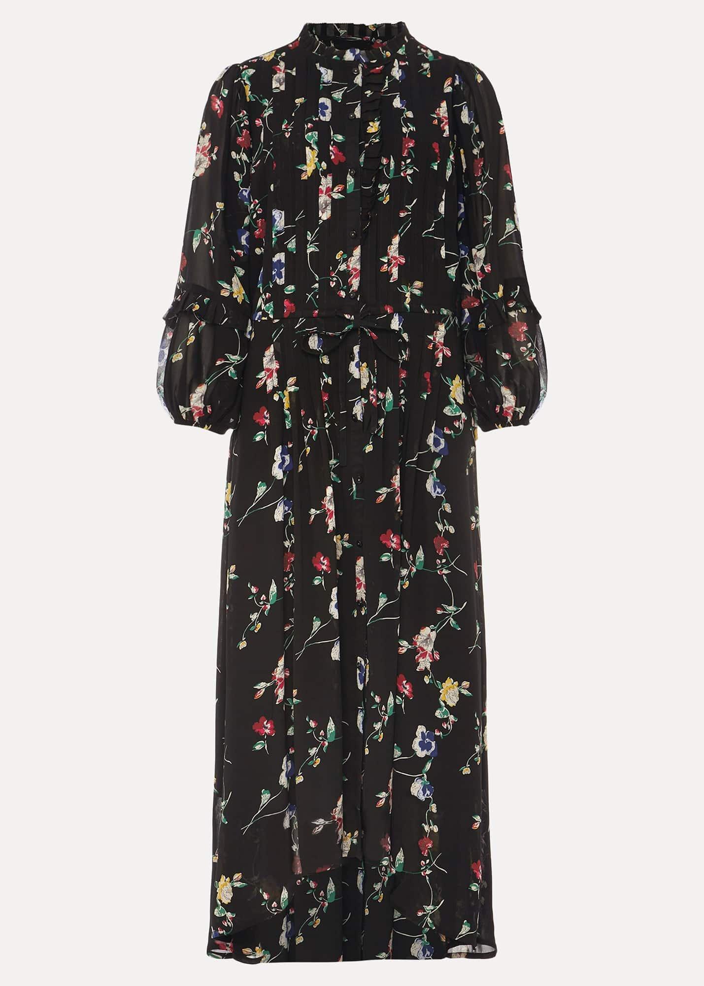 Imara Floral Print Midaxi Dress