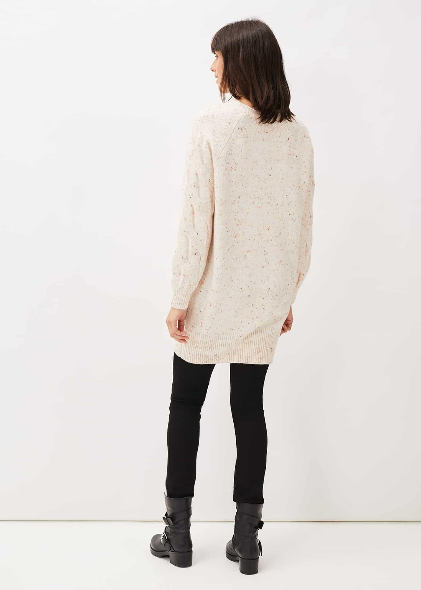 Rian Chunky Cowl Neck Jumper Dress