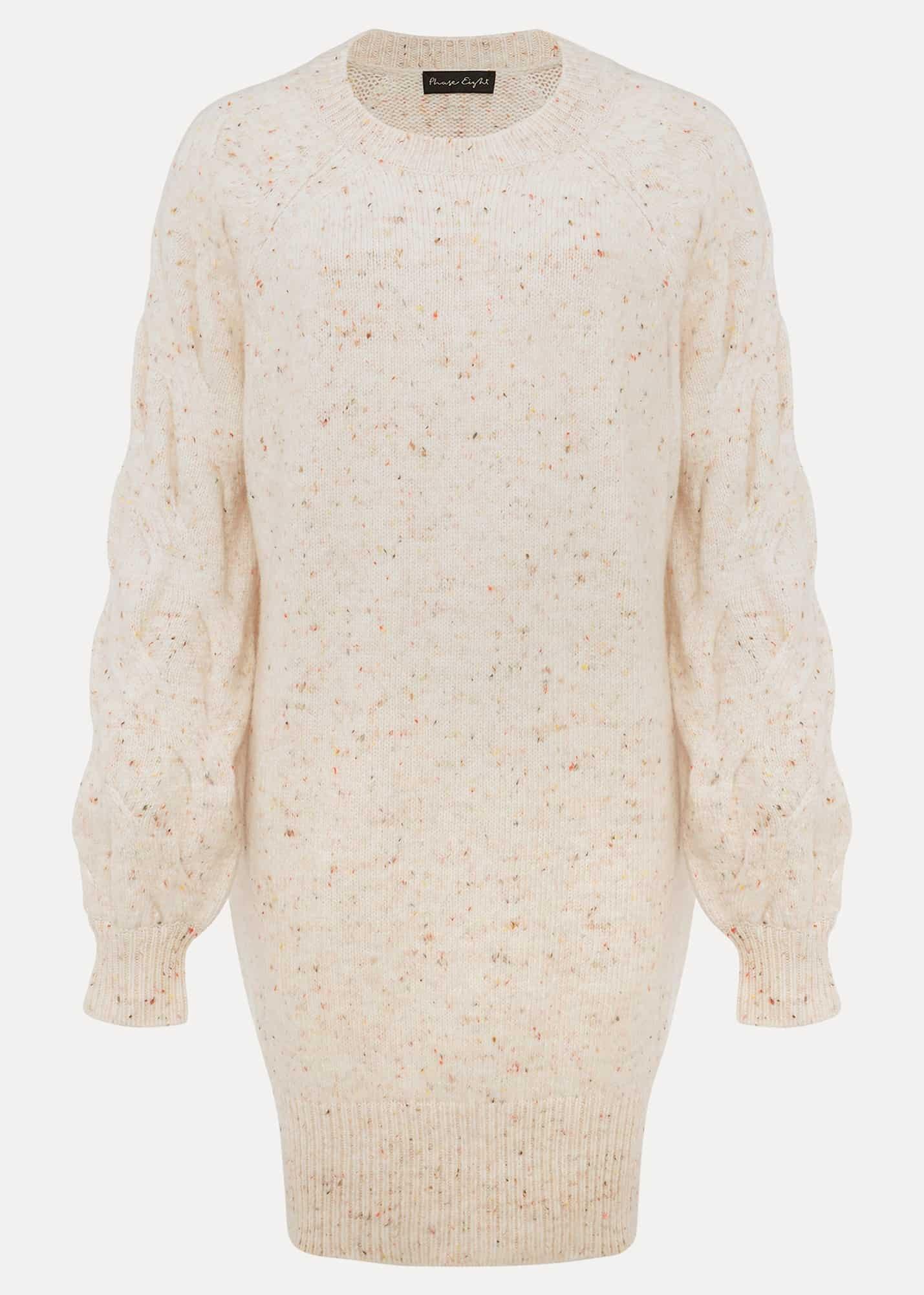 Rian Chunky Cowl Neck Jumper Dress