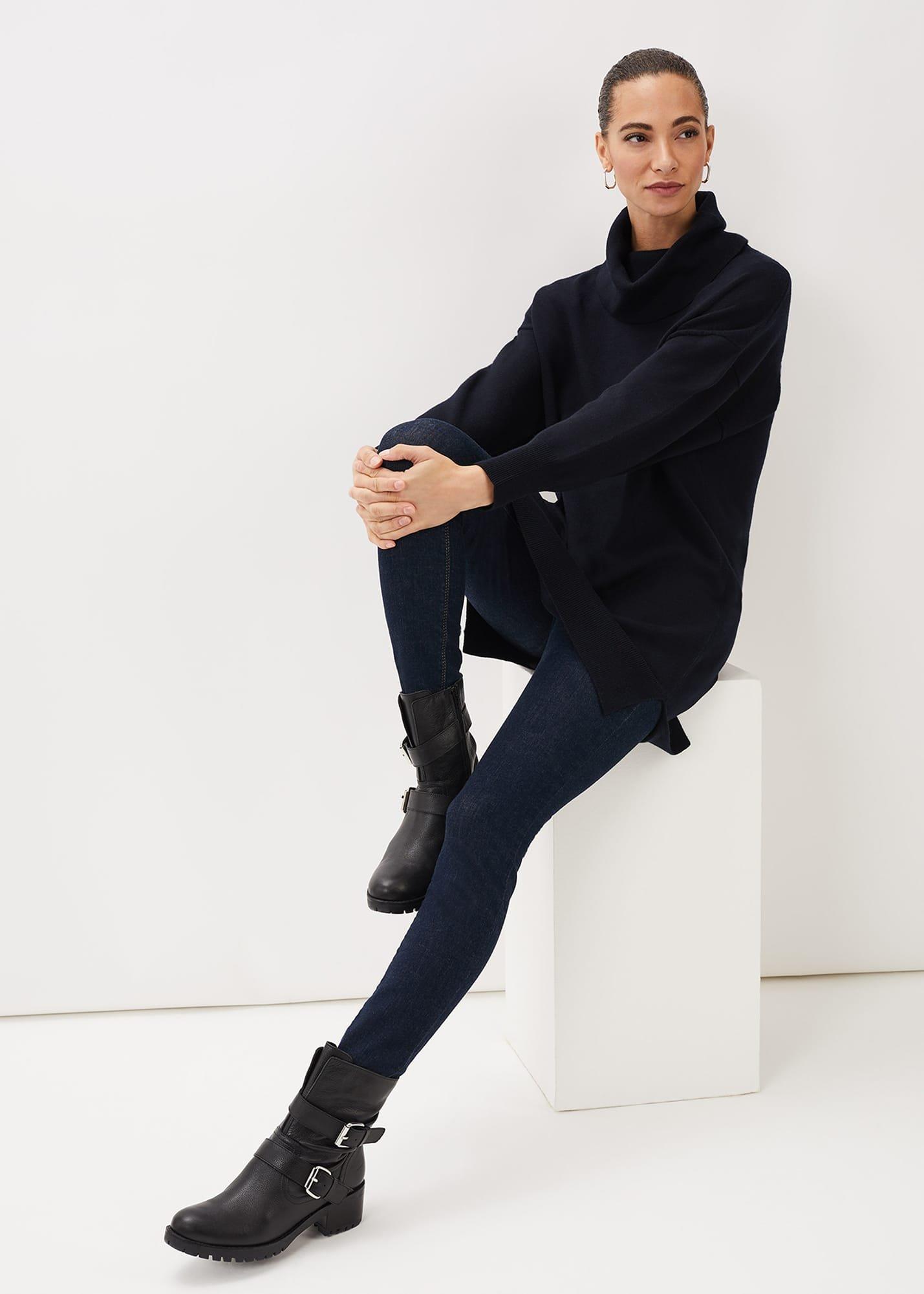 Cecilia Cowl Neck Jumper Dress