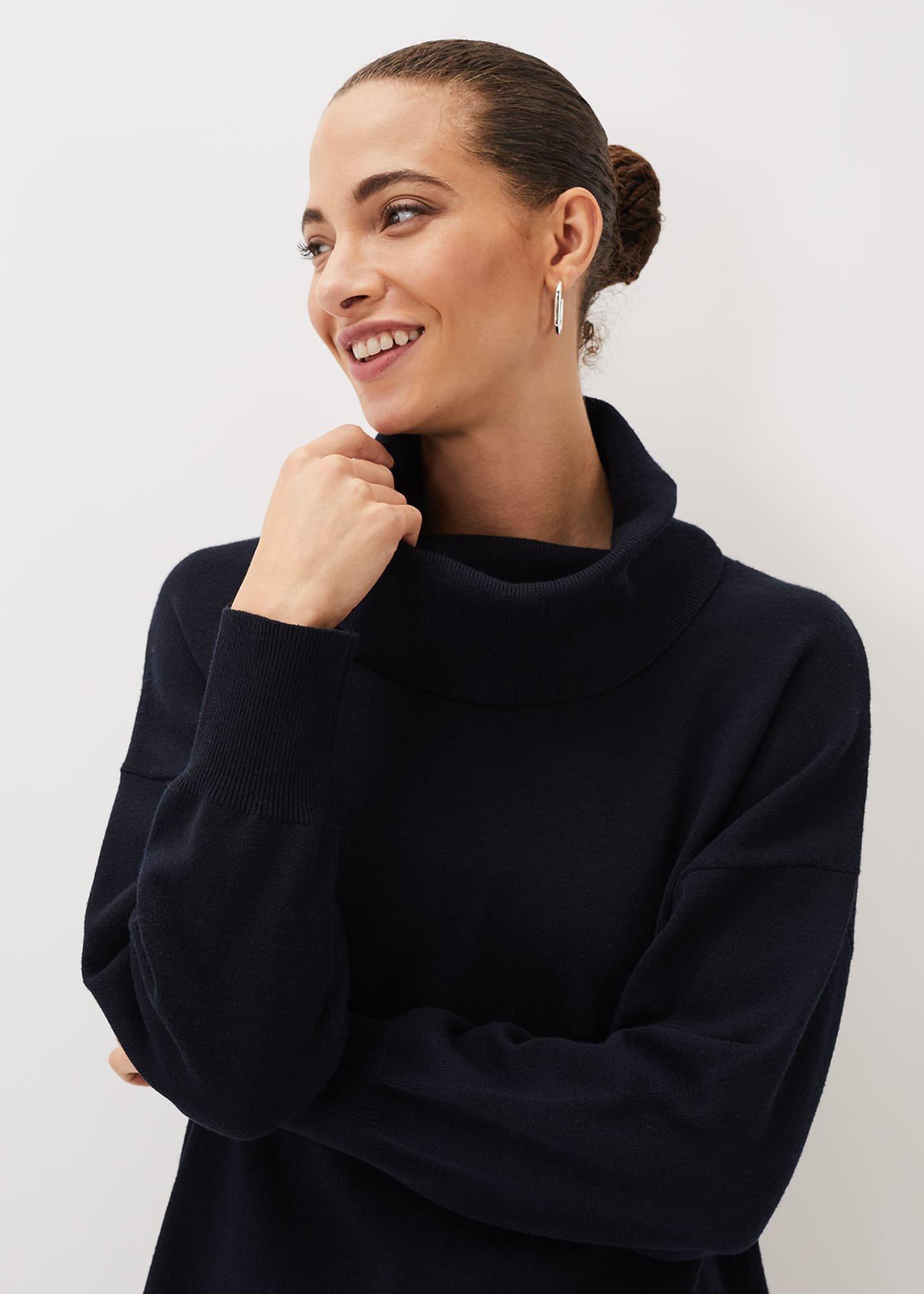 Cecilia Cowl Neck Jumper Dress