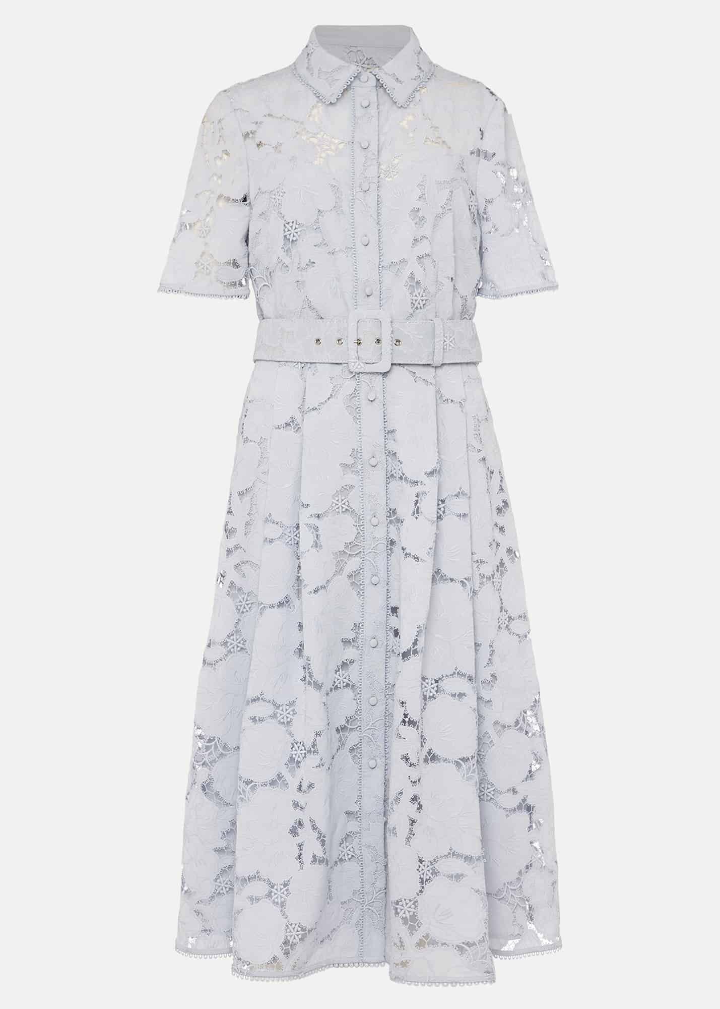 Jaynie Lace Shirt Dress