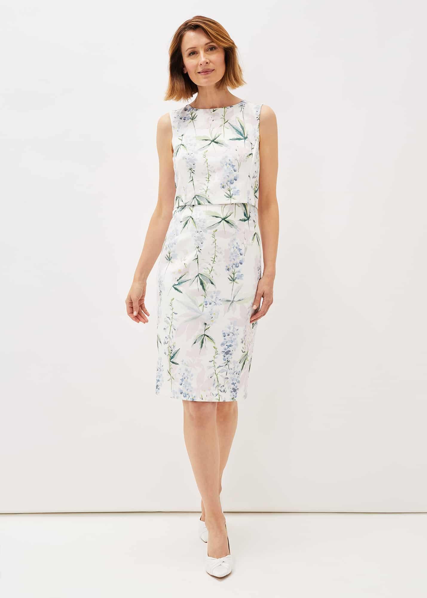 Francine Double Layer Scuba Dress