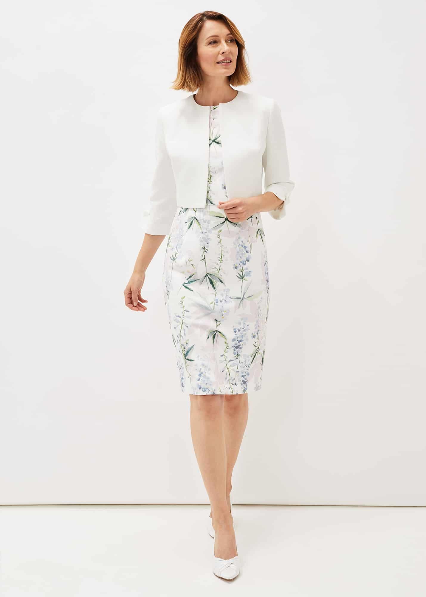 Francine Double Layer Scuba Dress