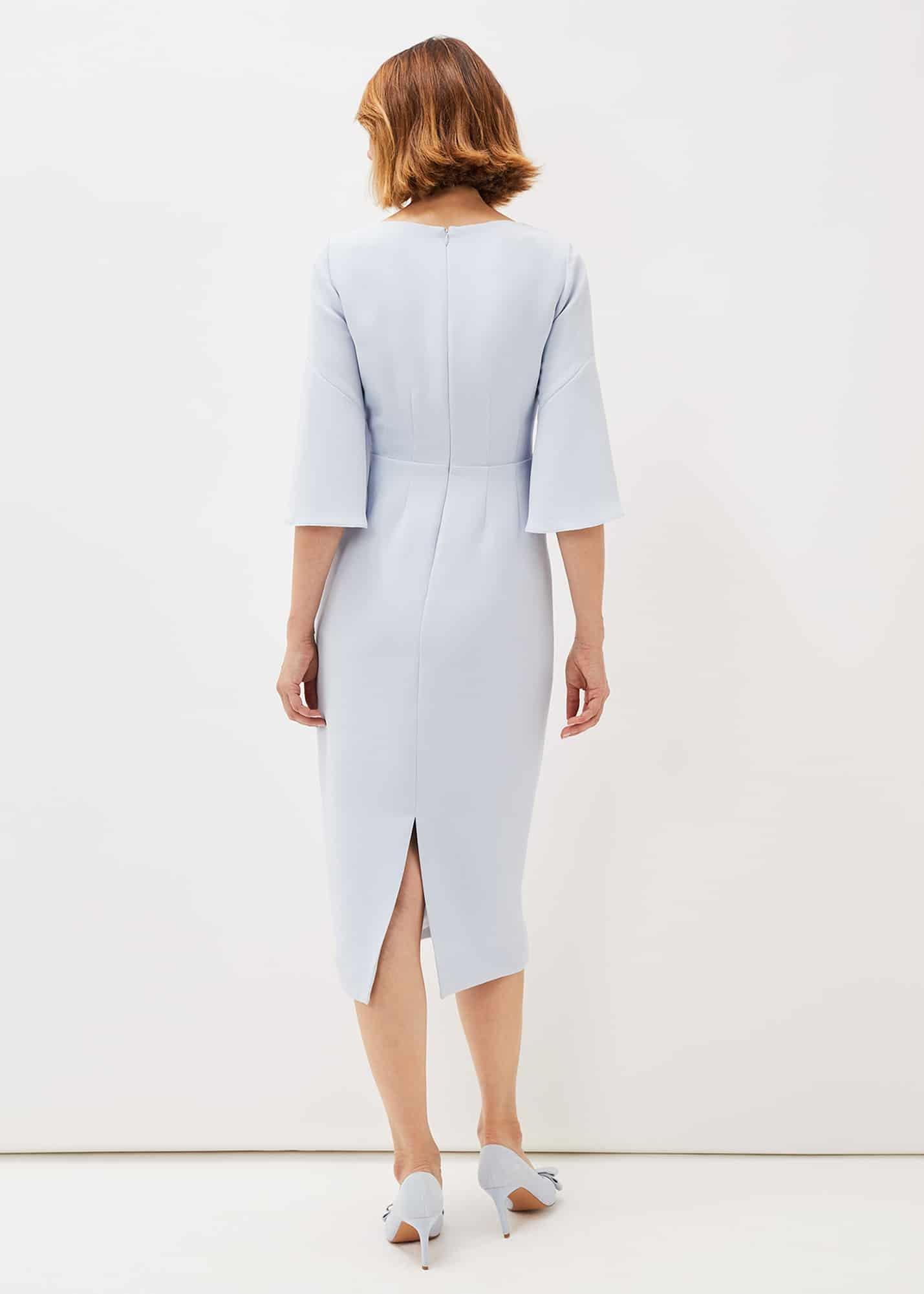 Layla Bow Detail Fitted Dress