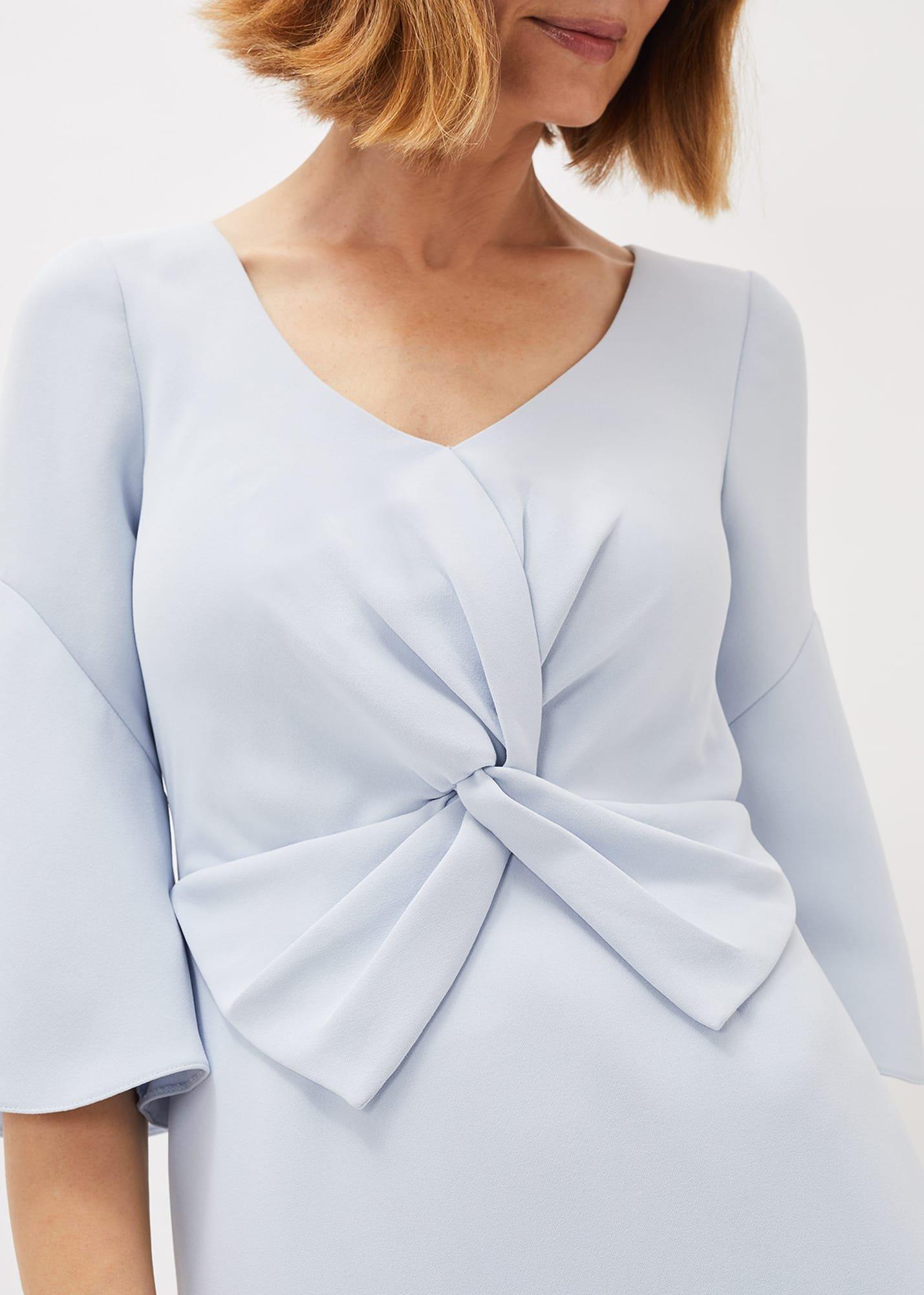 Layla Bow Detail Fitted Dress