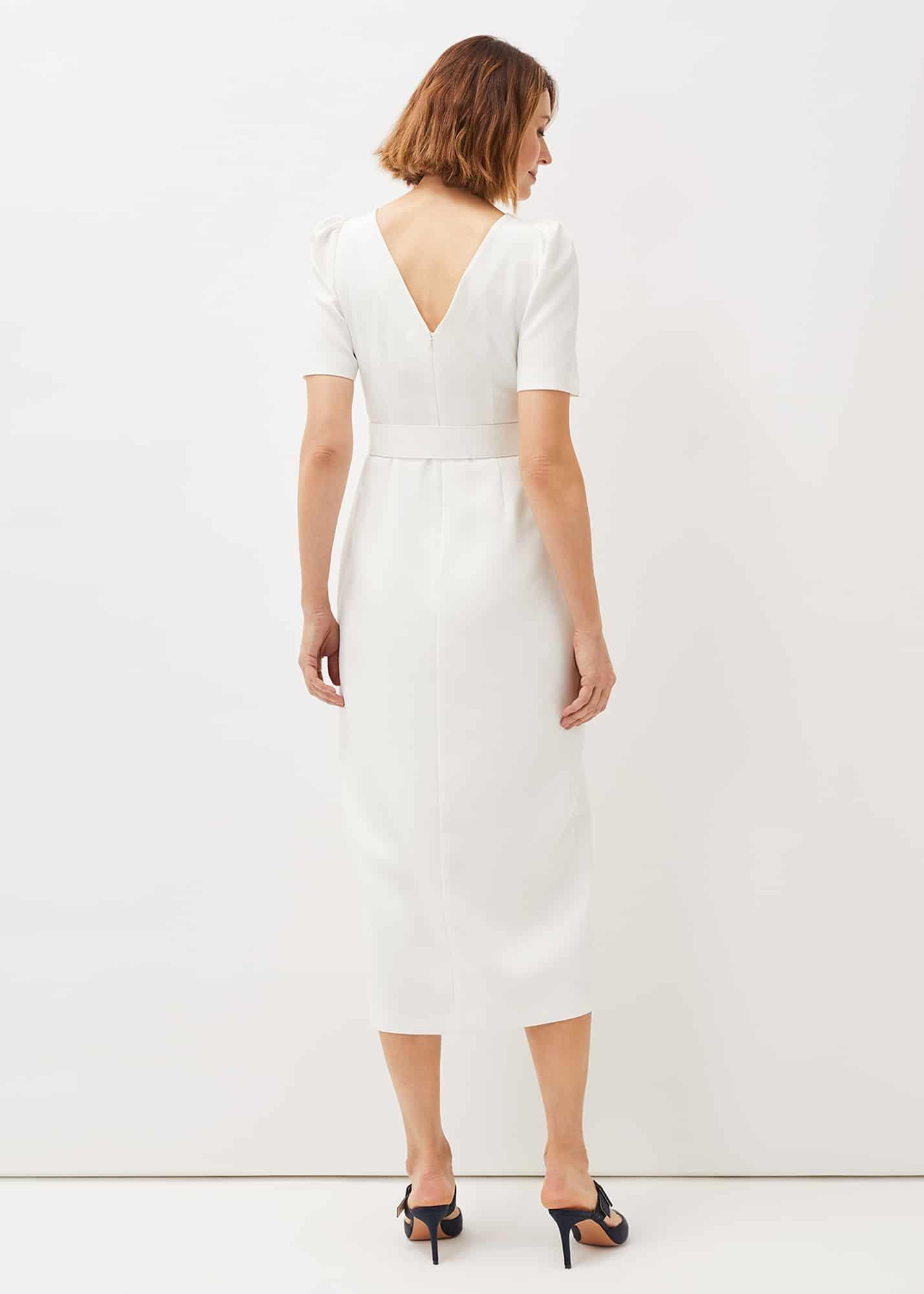 Niccola Fitted Belted Midaxi Dress