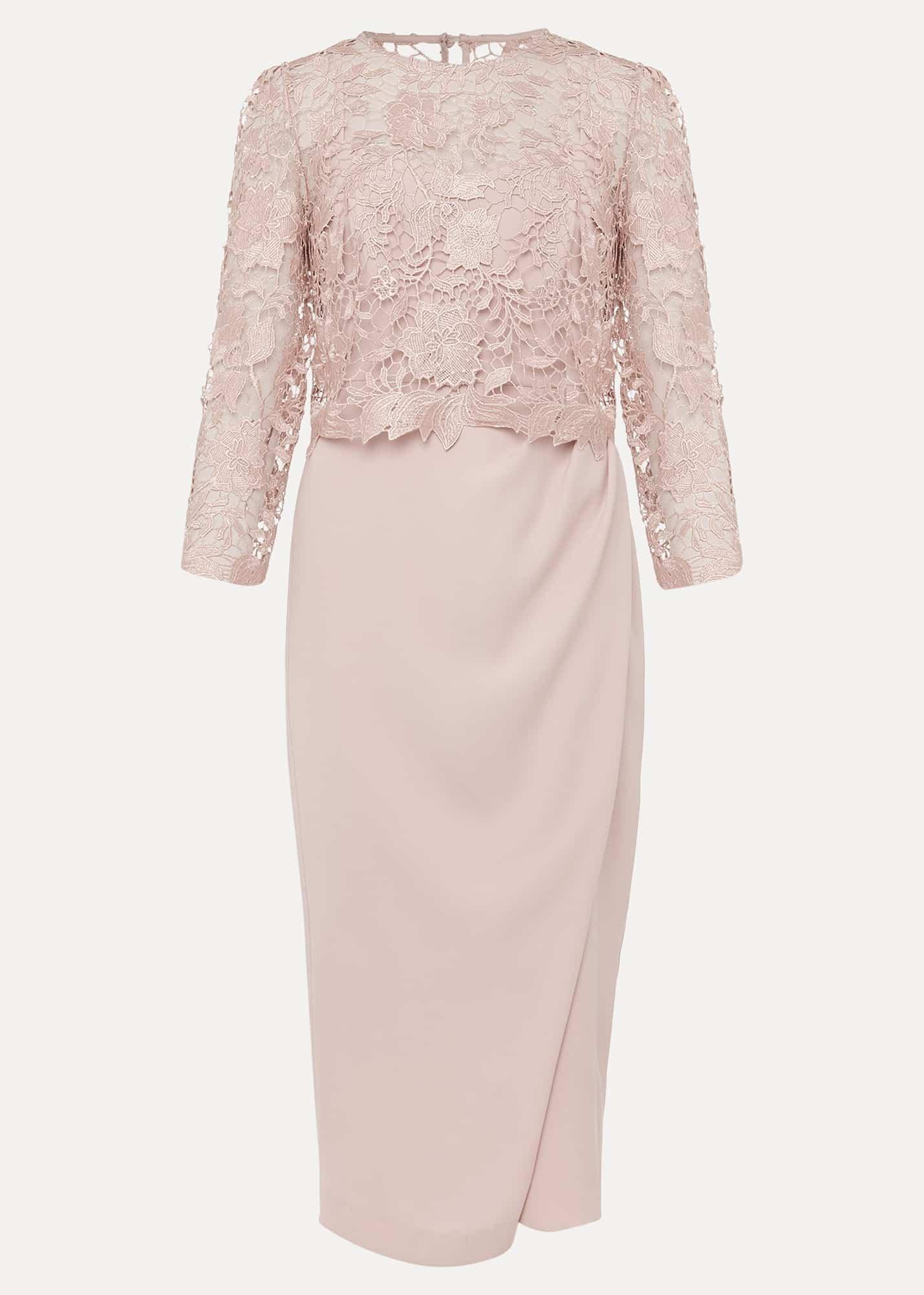 Adeline Double Layer Lace Dress