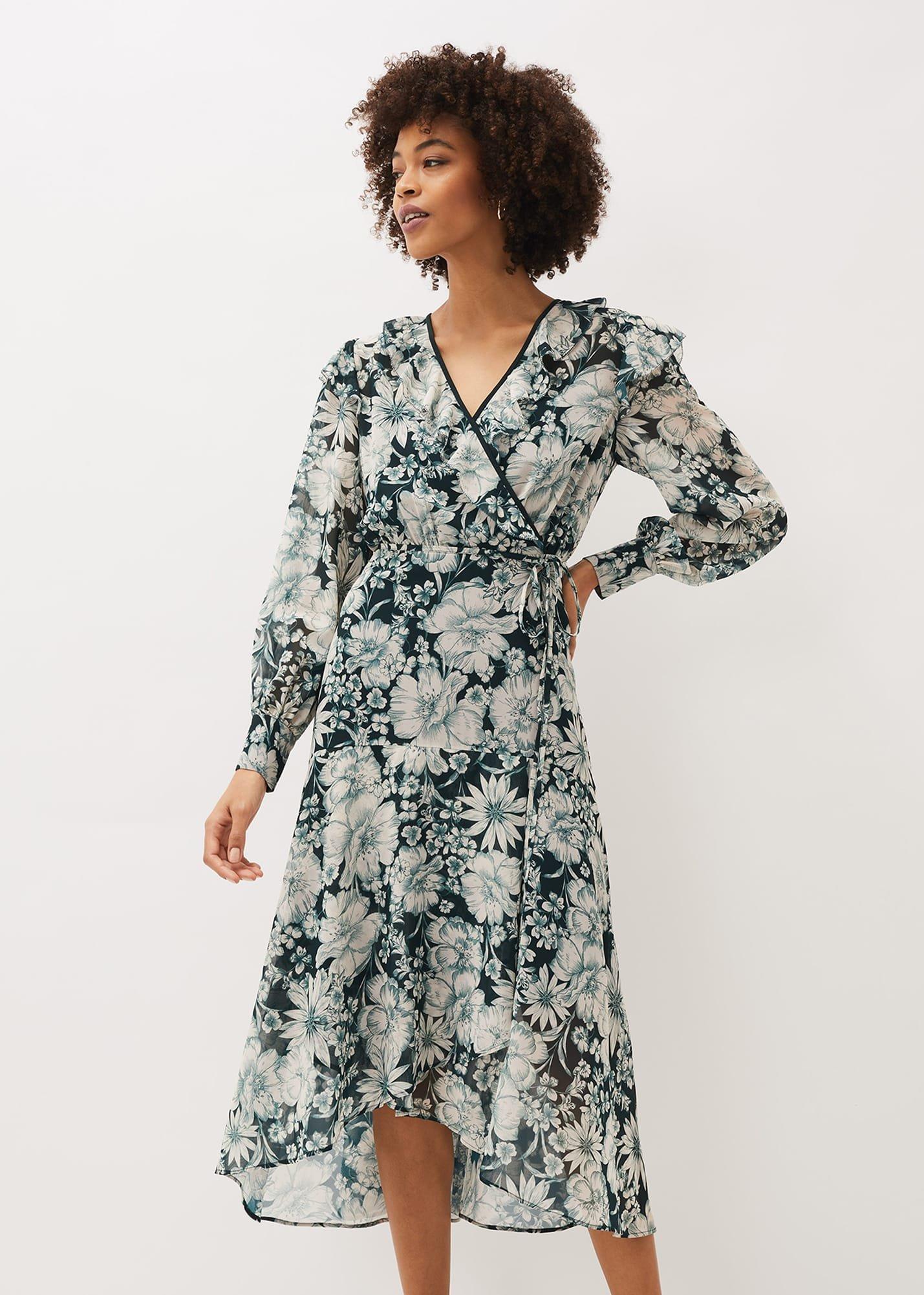 Indiana Floral Tiered Dress