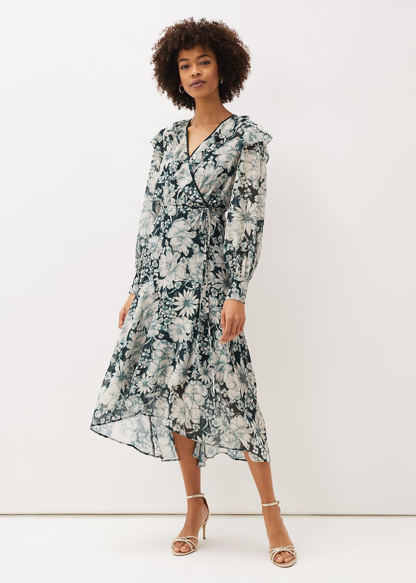 Indiana Floral Tiered Dress