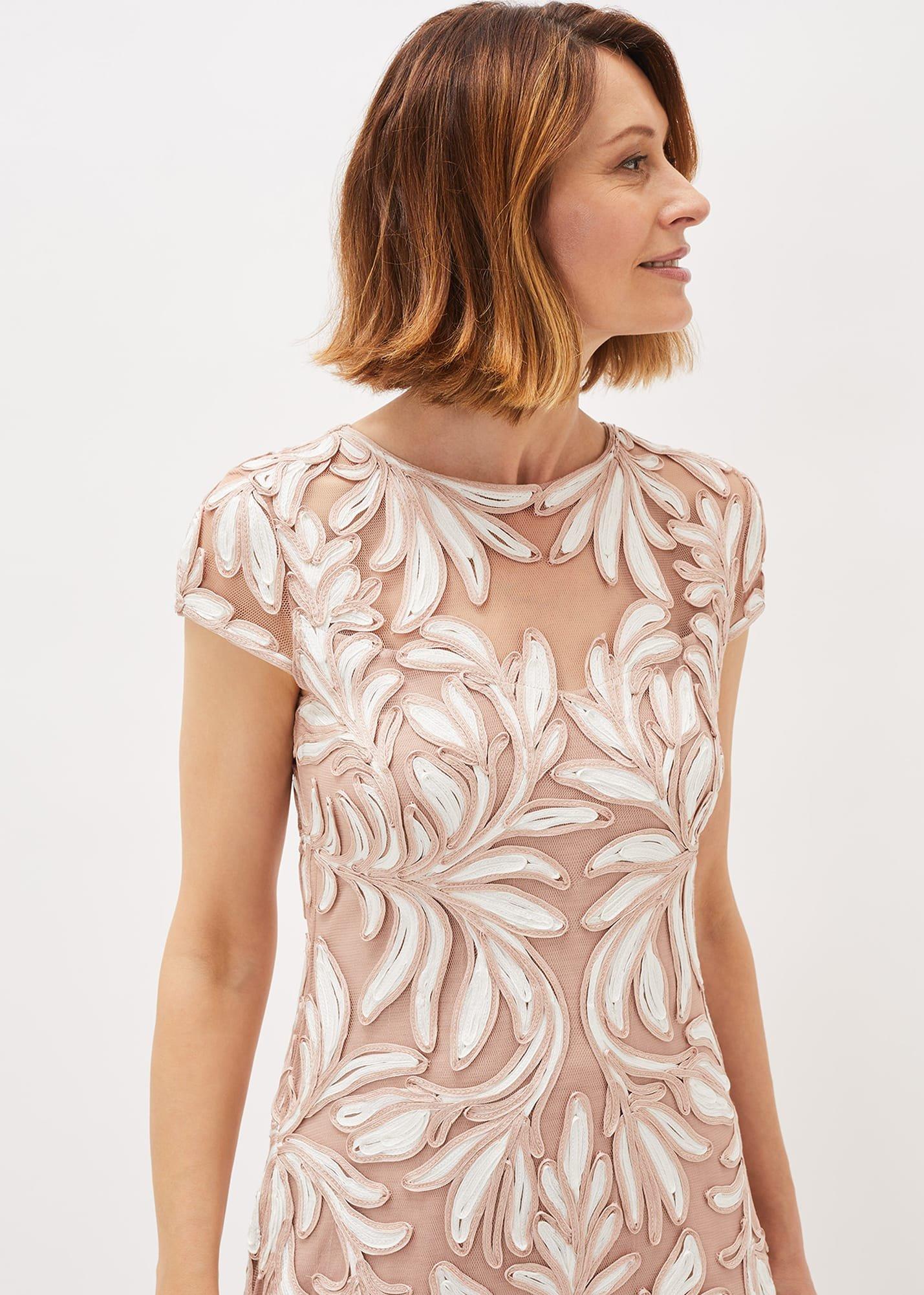 Anastasia Tapework Lace Dress