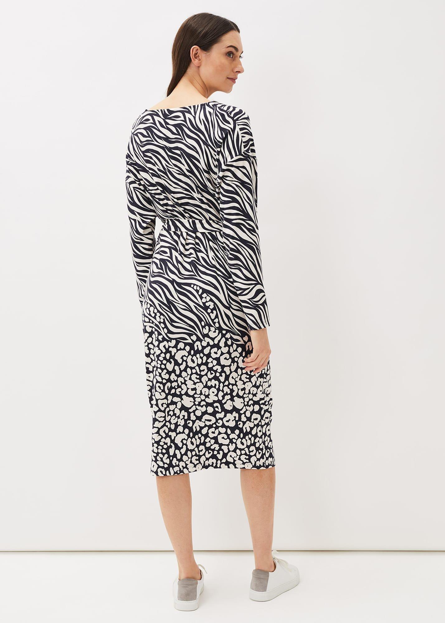 Kora Animal Print Dress