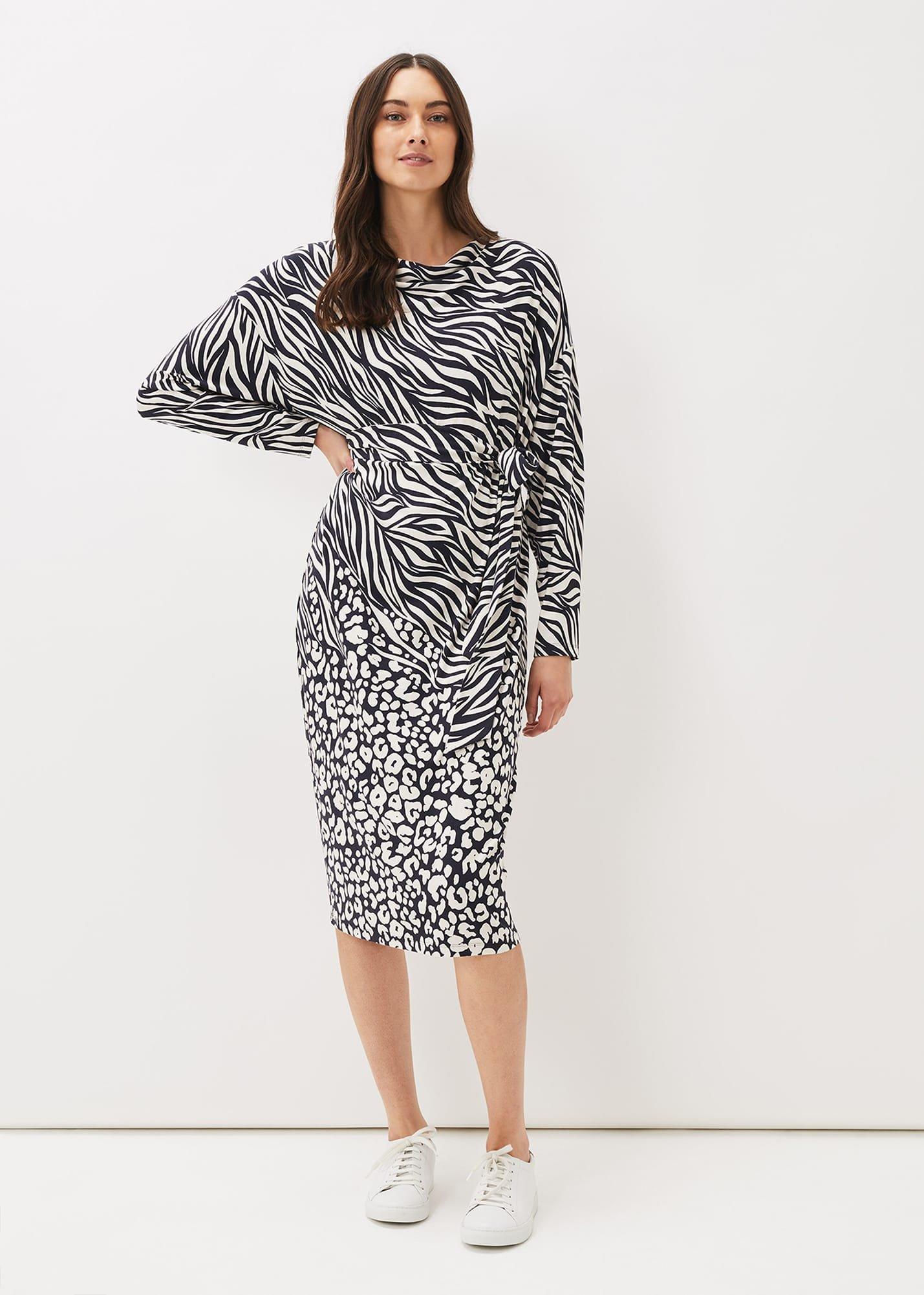 Kora Animal Print Dress