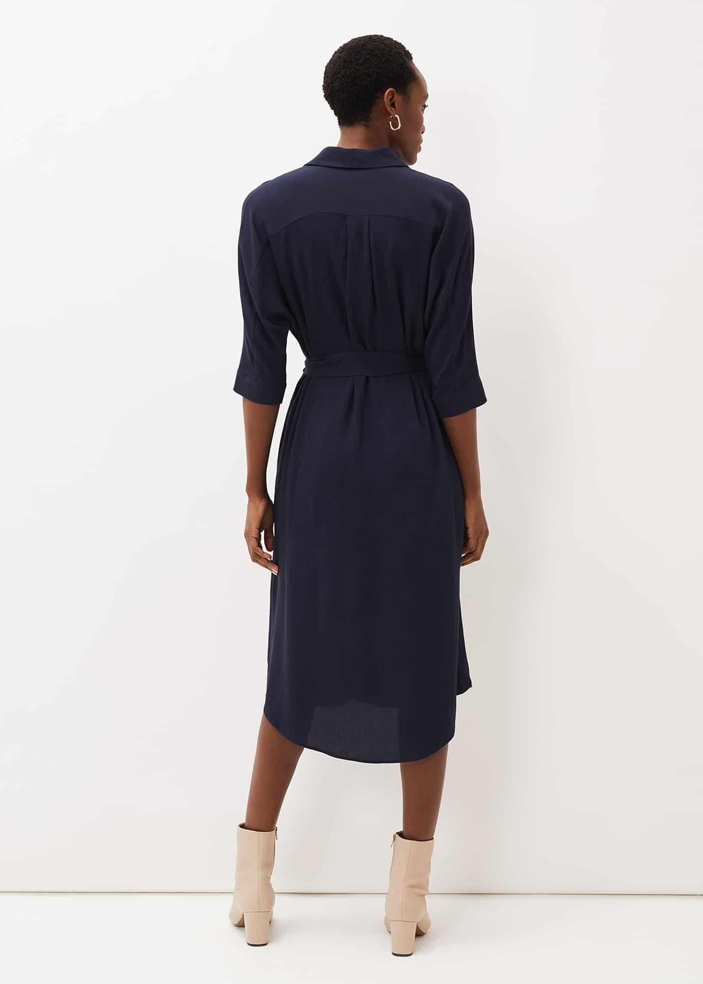 Maxine Belted Shirt Dress