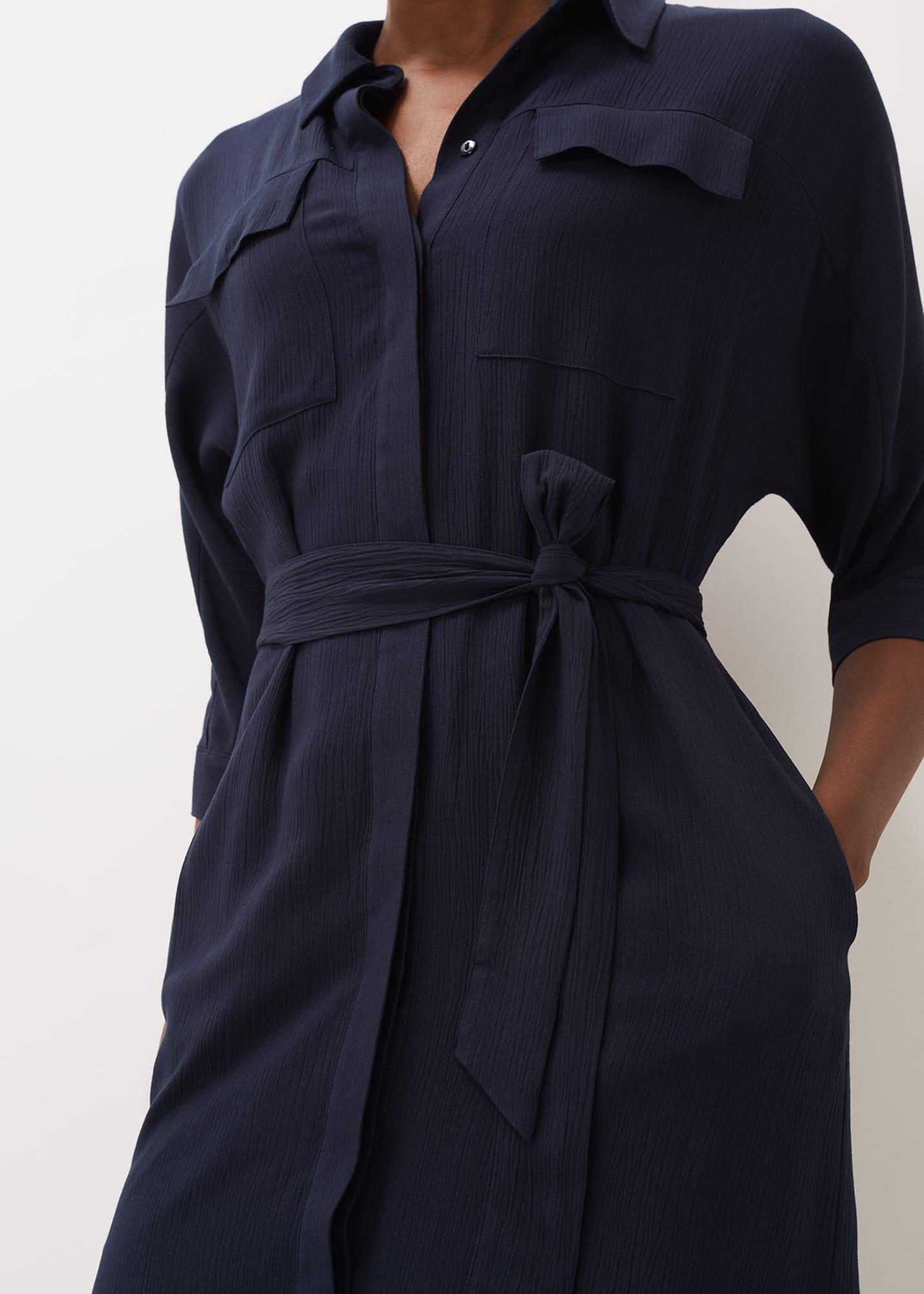 Maxine Belted Shirt Dress