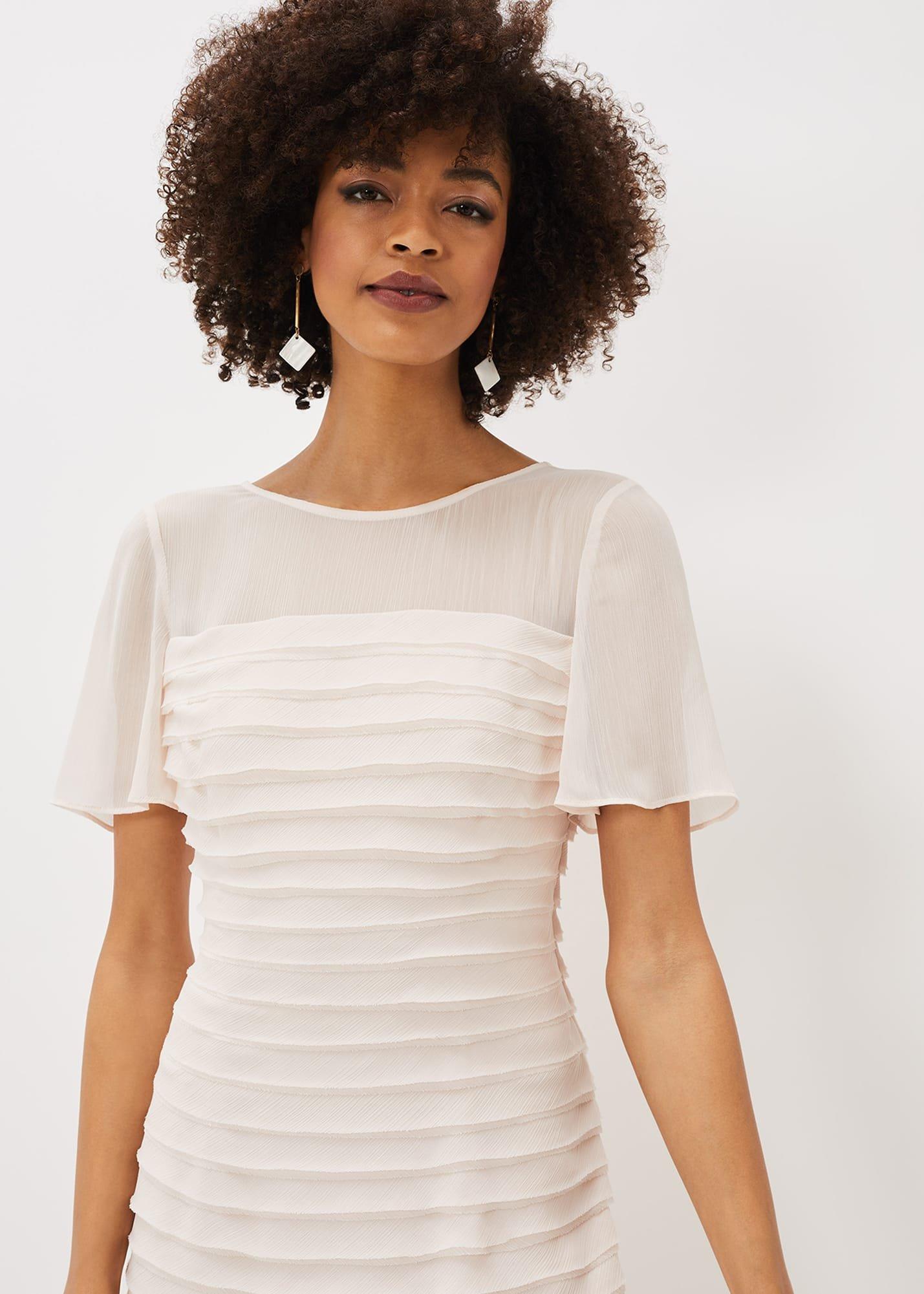 Ivanka Layered Fishtail Dress