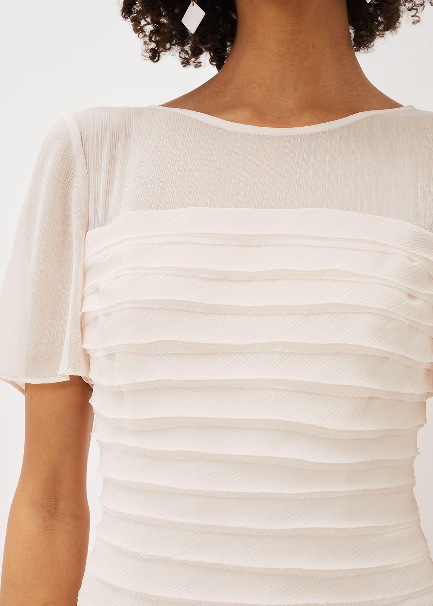 Ivanka Layered Fishtail Dress