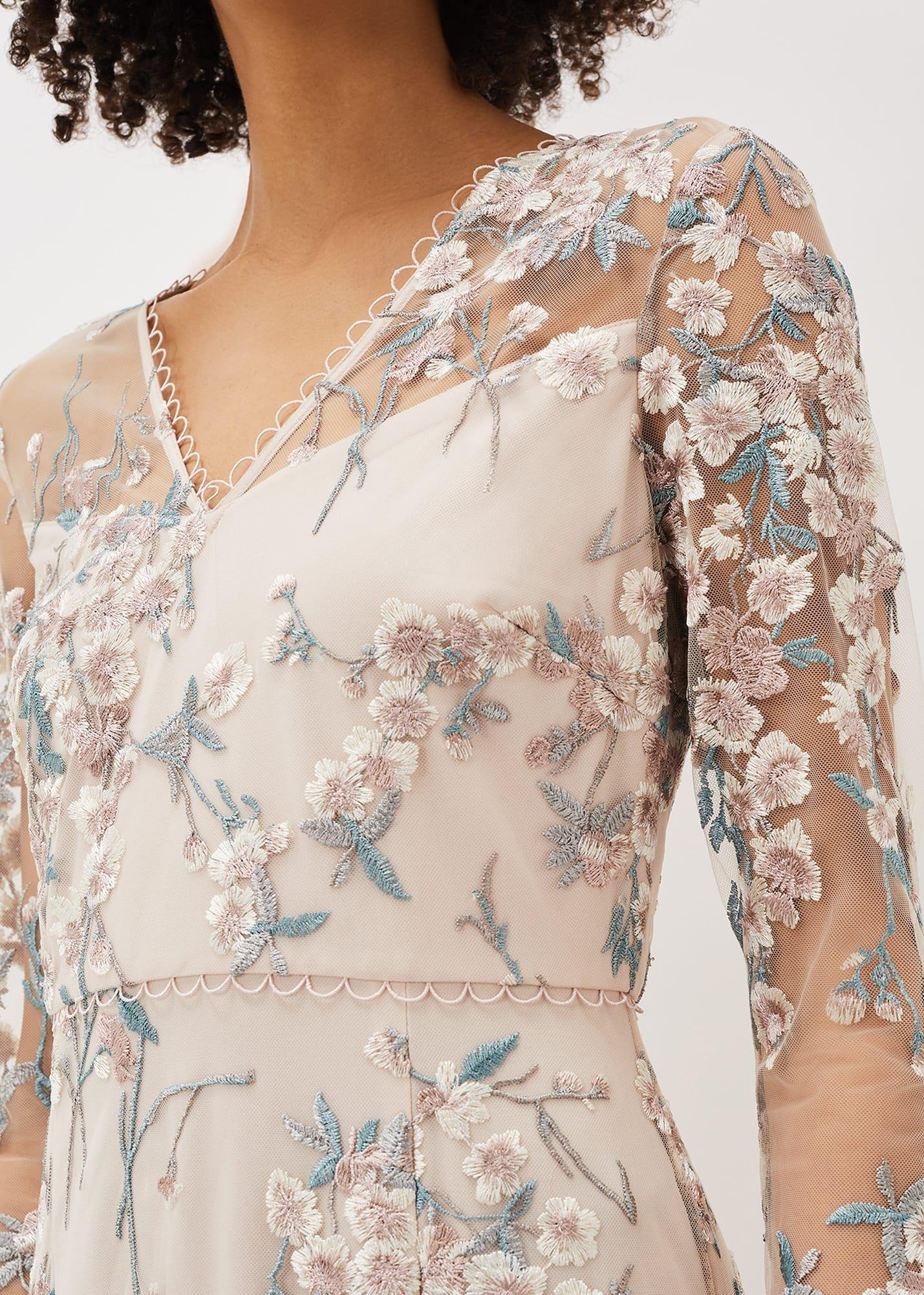 Trisha Embroidered Maxi Dress