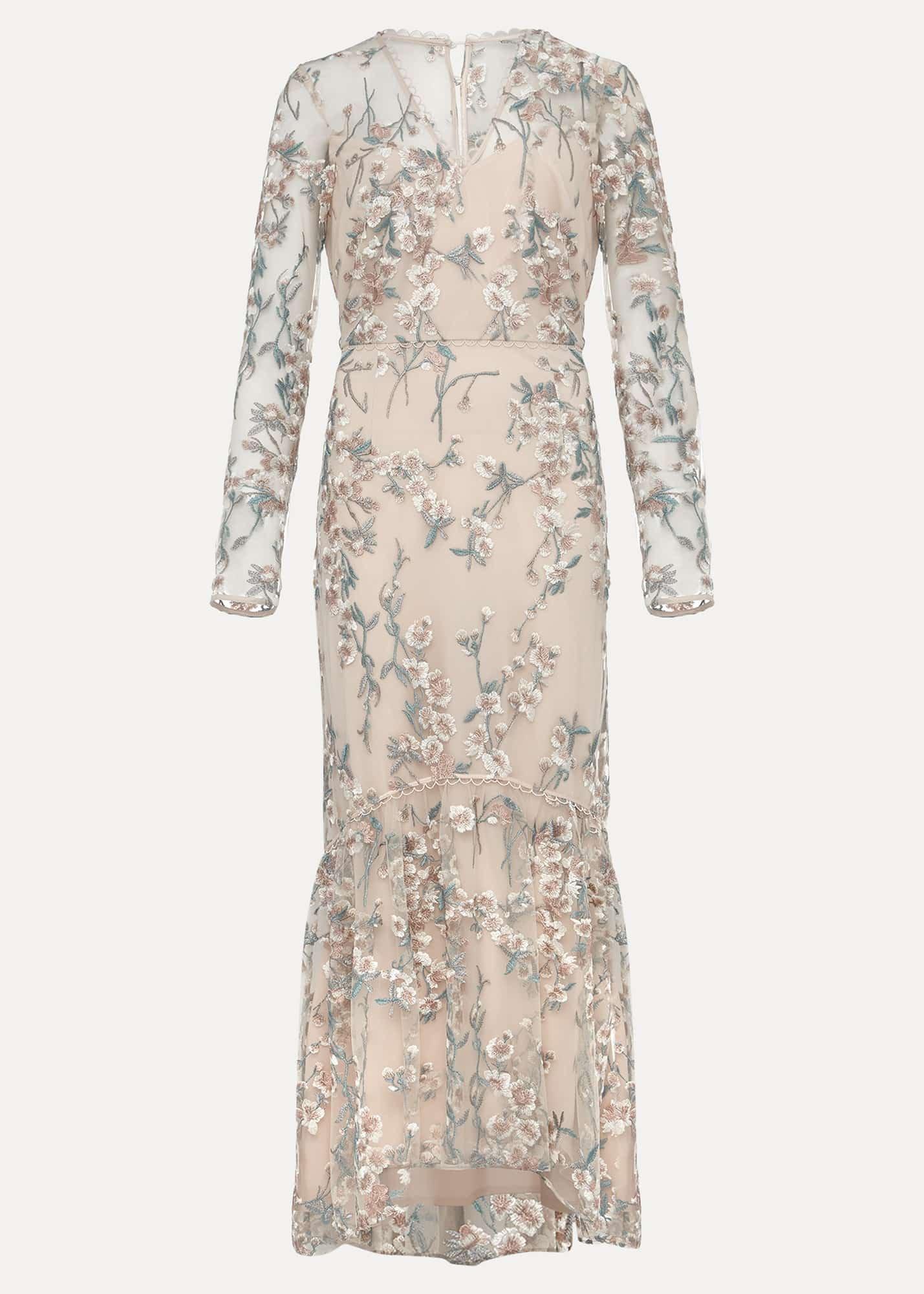 Trisha Embroidered Maxi Dress