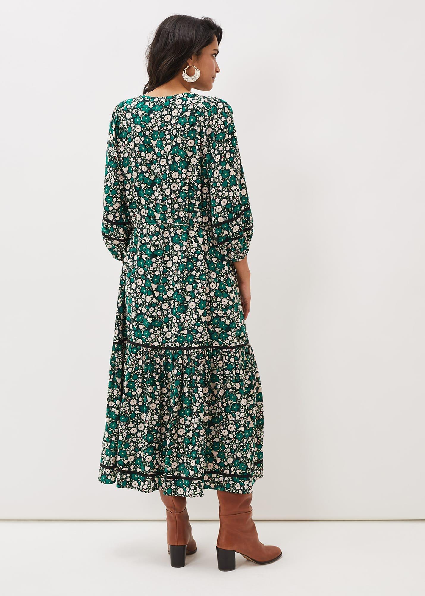 Ava Floral Midaxi Dress