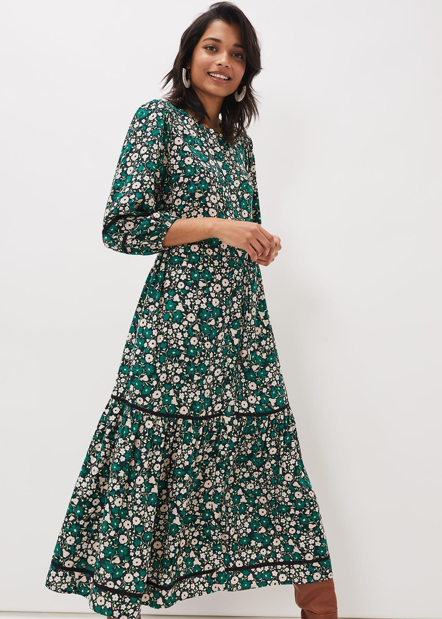 Ava Floral Midaxi Dress