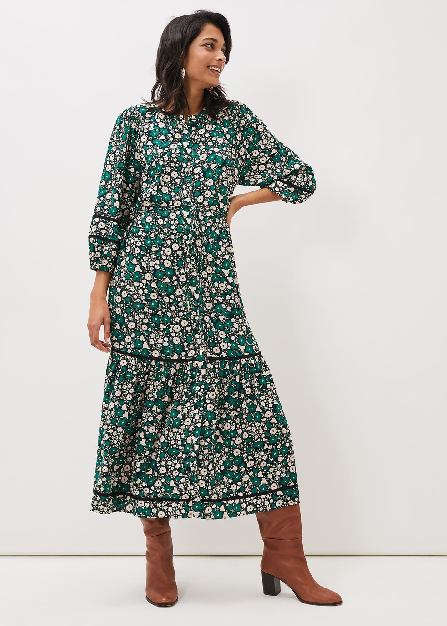 Ava Floral Midaxi Dress