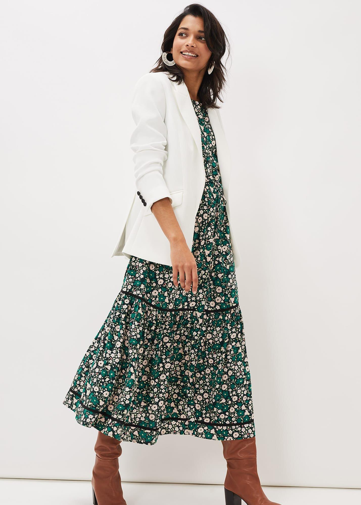 Ava Floral Midaxi Dress