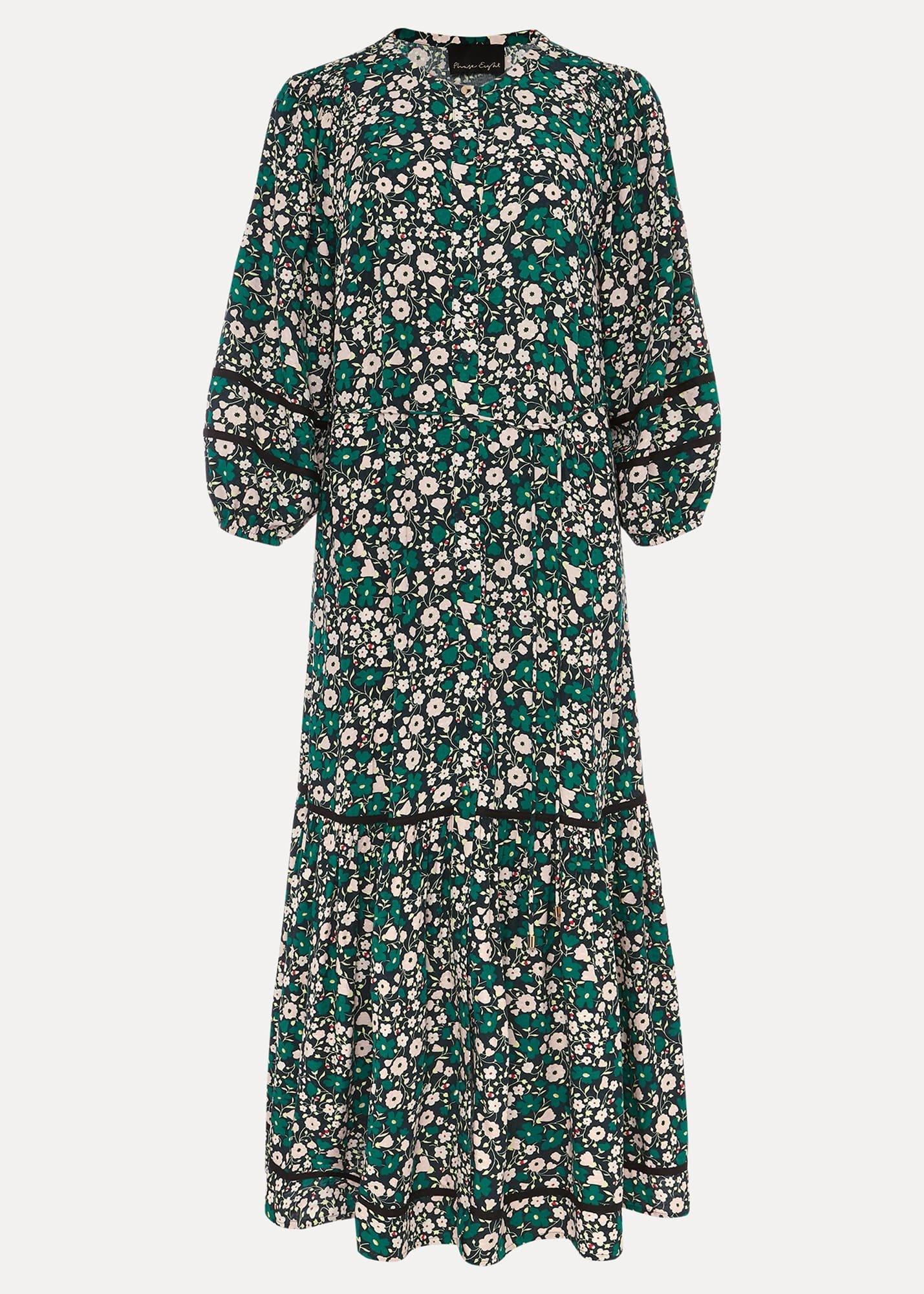 Ava Floral Midaxi Dress