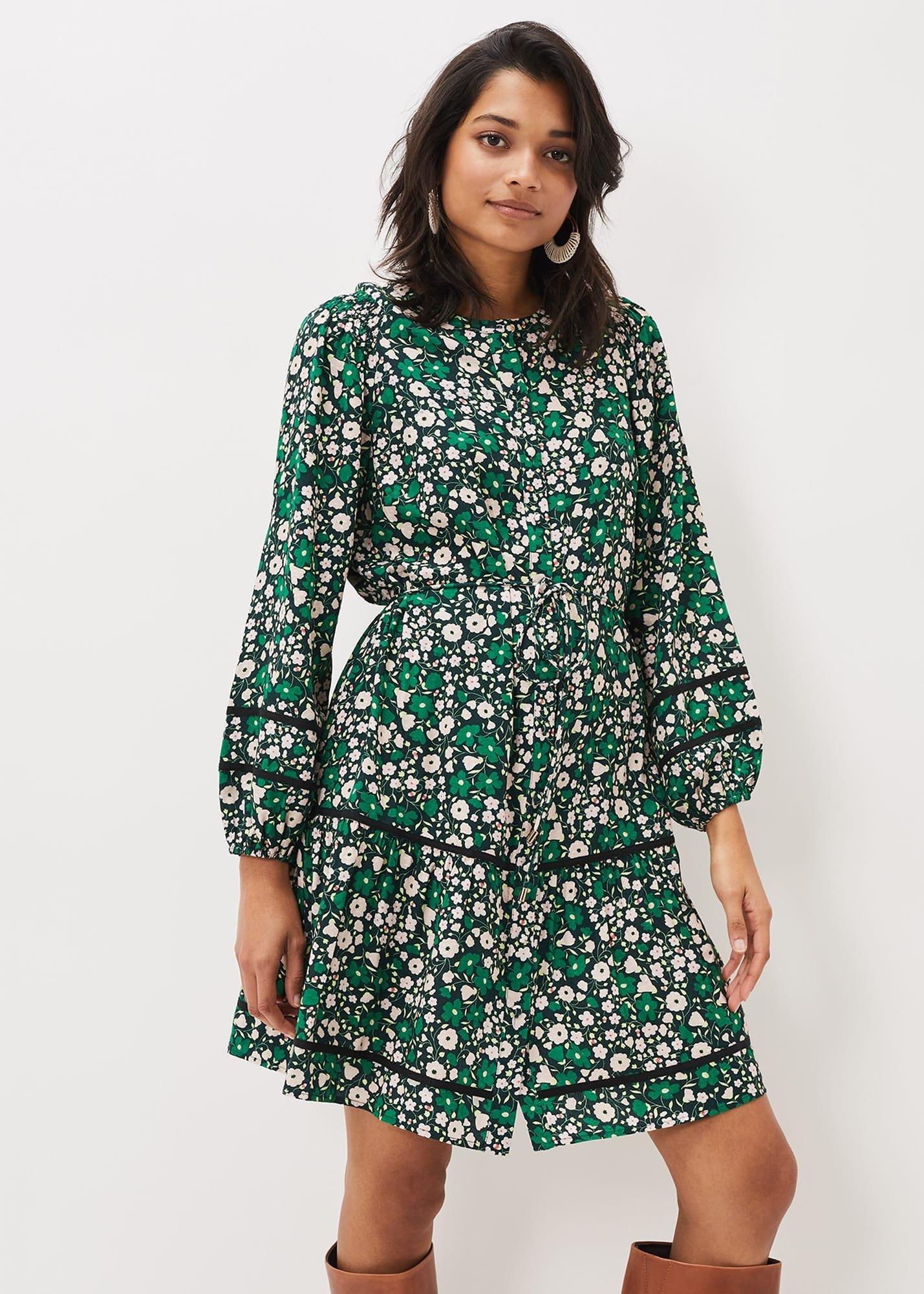 Ava Floral Mini Dress