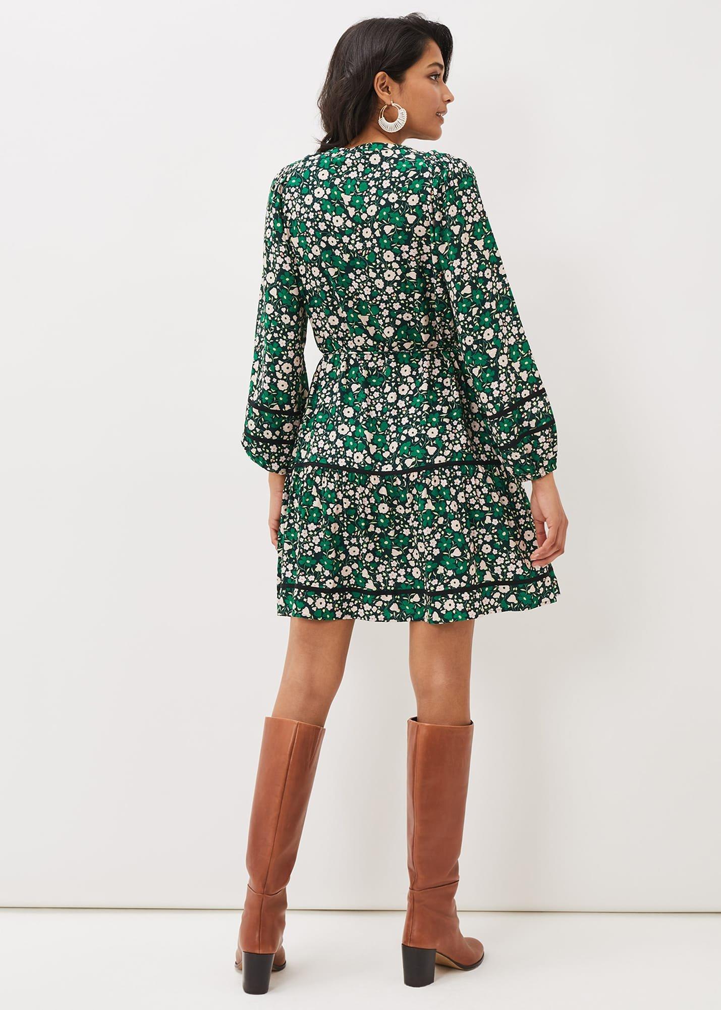 Ava Floral Mini Dress