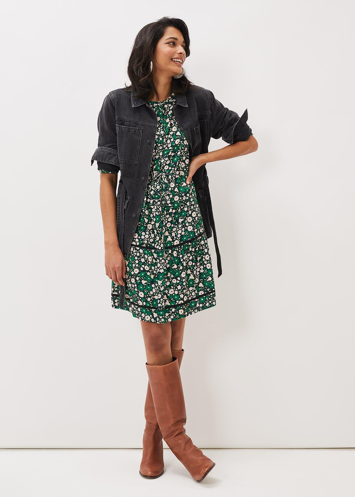 Ava Floral Mini Dress