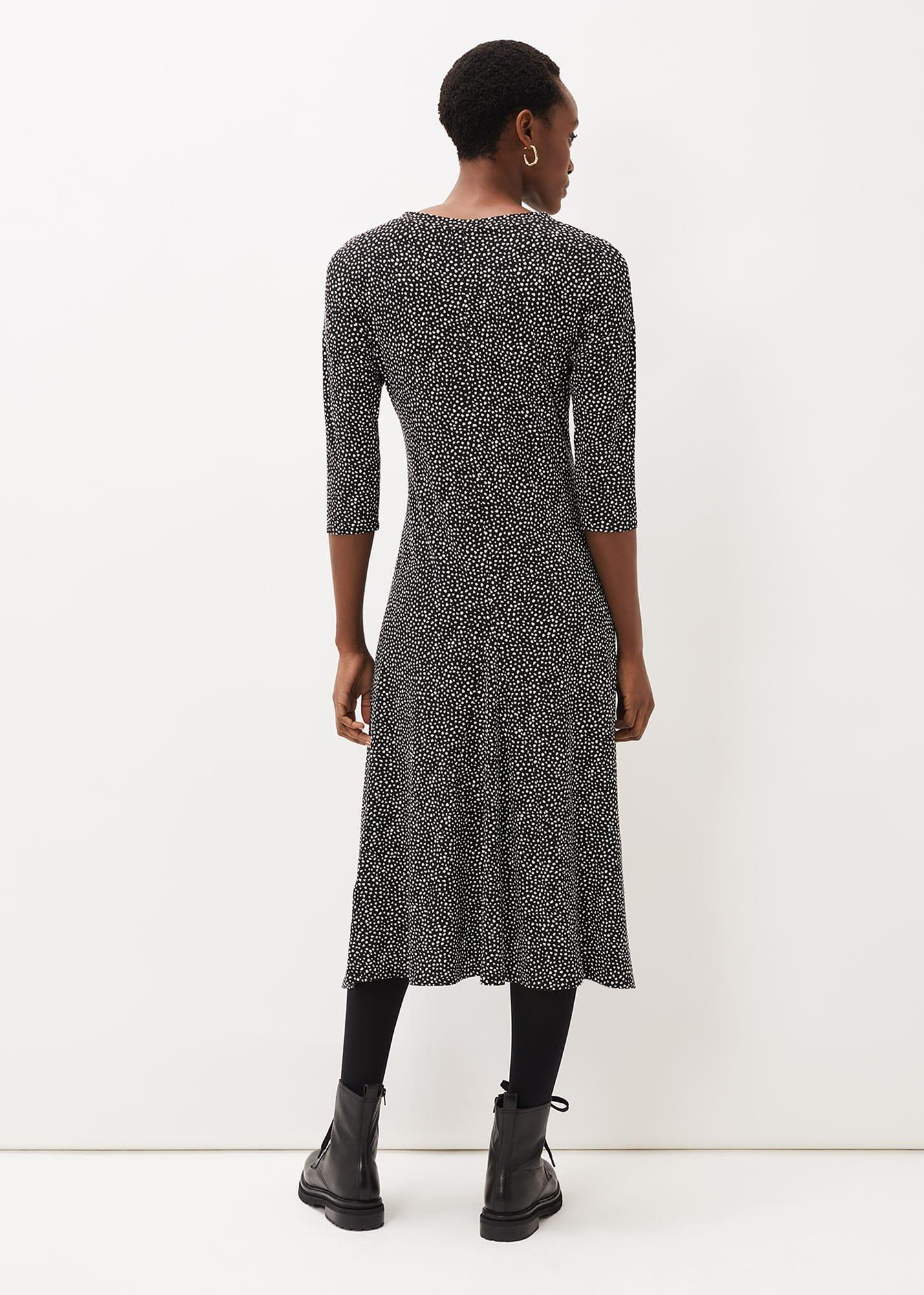 Paris Spot Print Dress