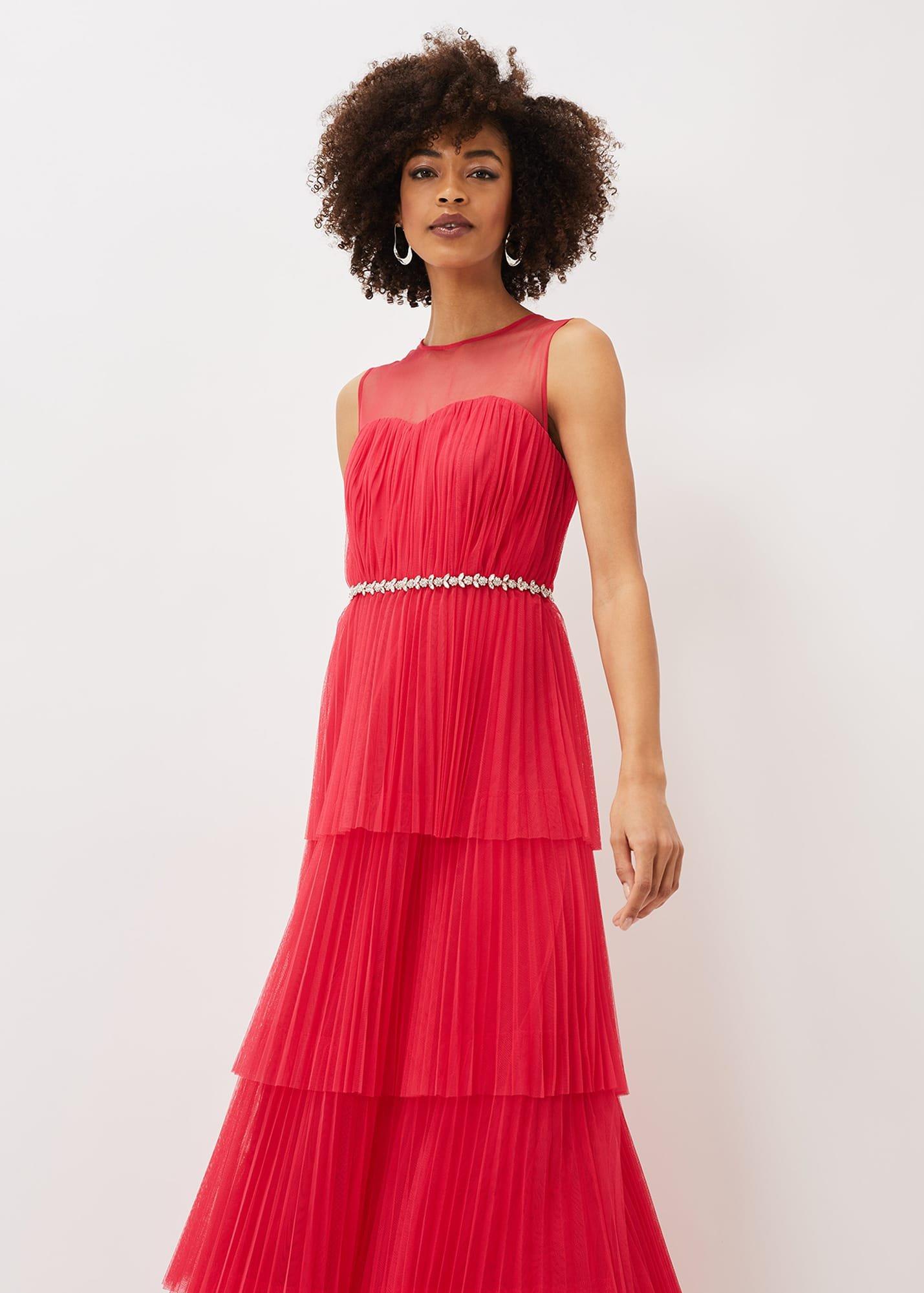 Tulisa Tulle Maxi Dress
