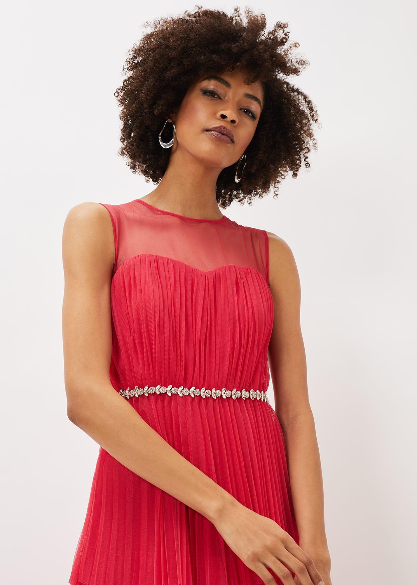 Tulisa Tulle Maxi Dress