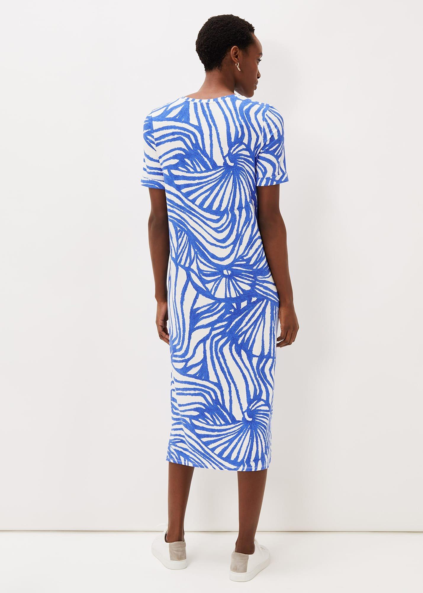 Theresa Shell Print Dress