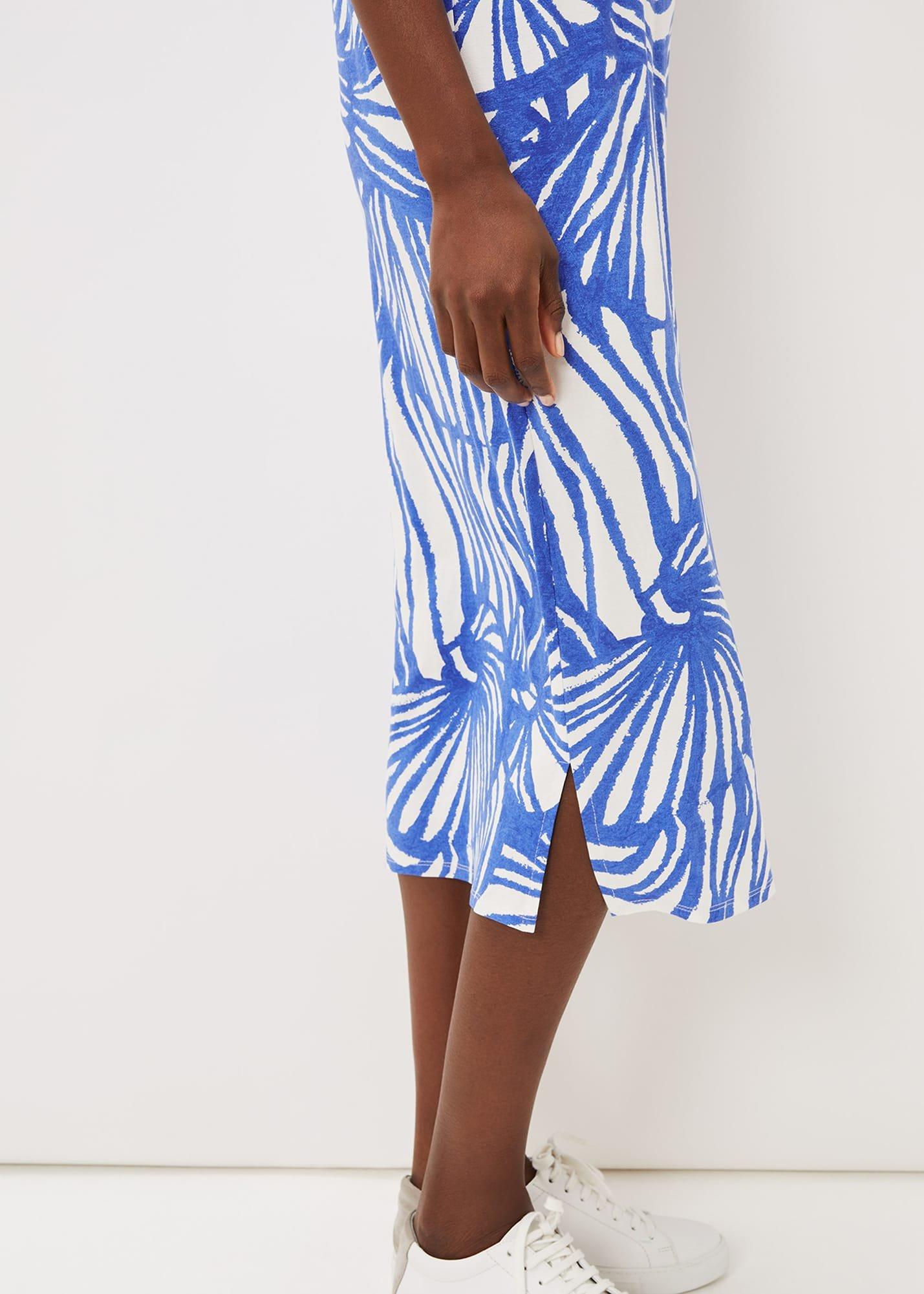 Theresa Shell Print Dress