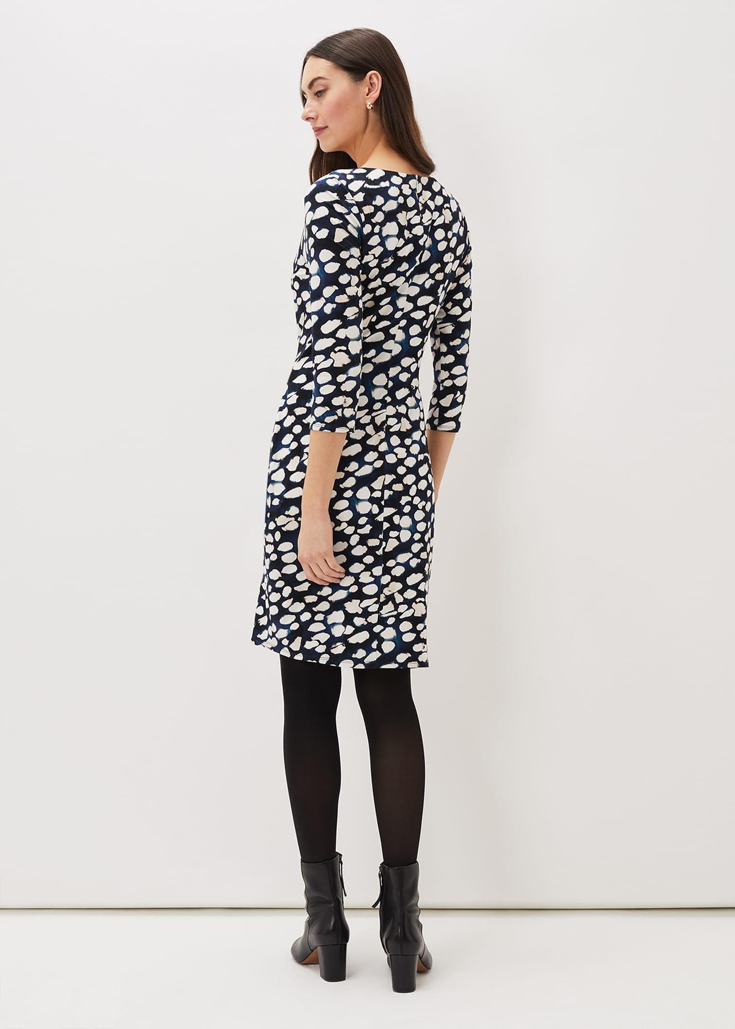 Naava Spot Jersey Dress