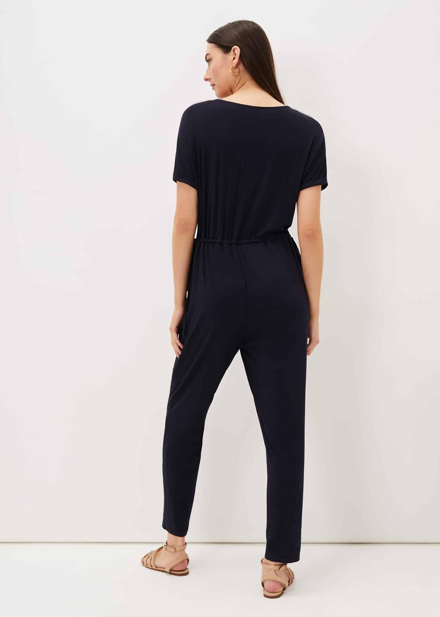 Lyla Jersey Wrap Front Jumpsuit