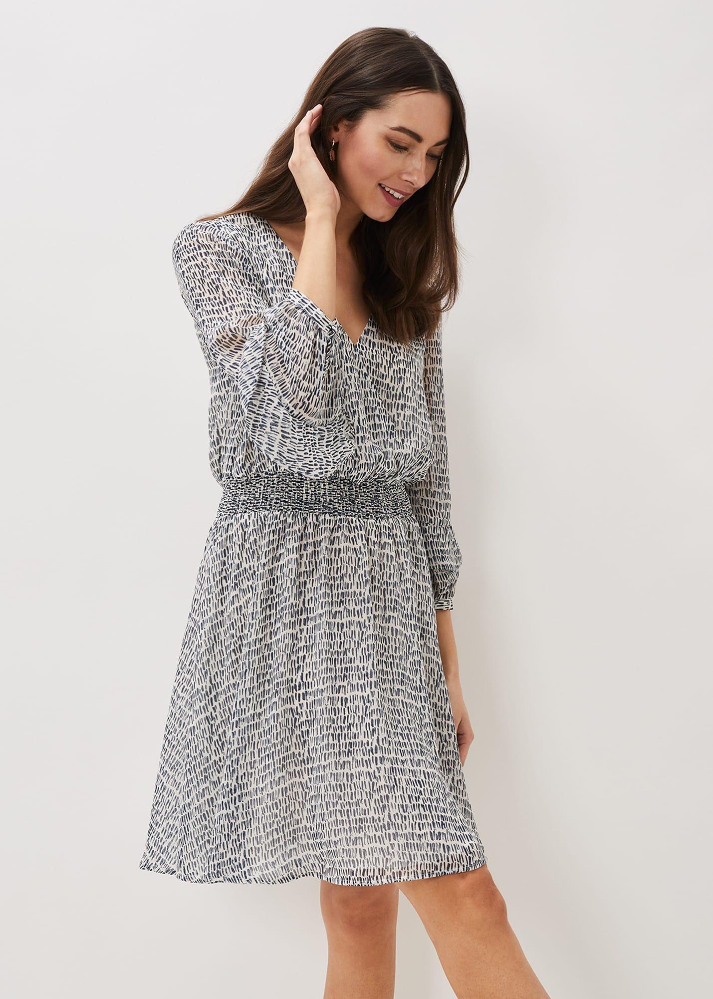 Paige Abstract Print Dress