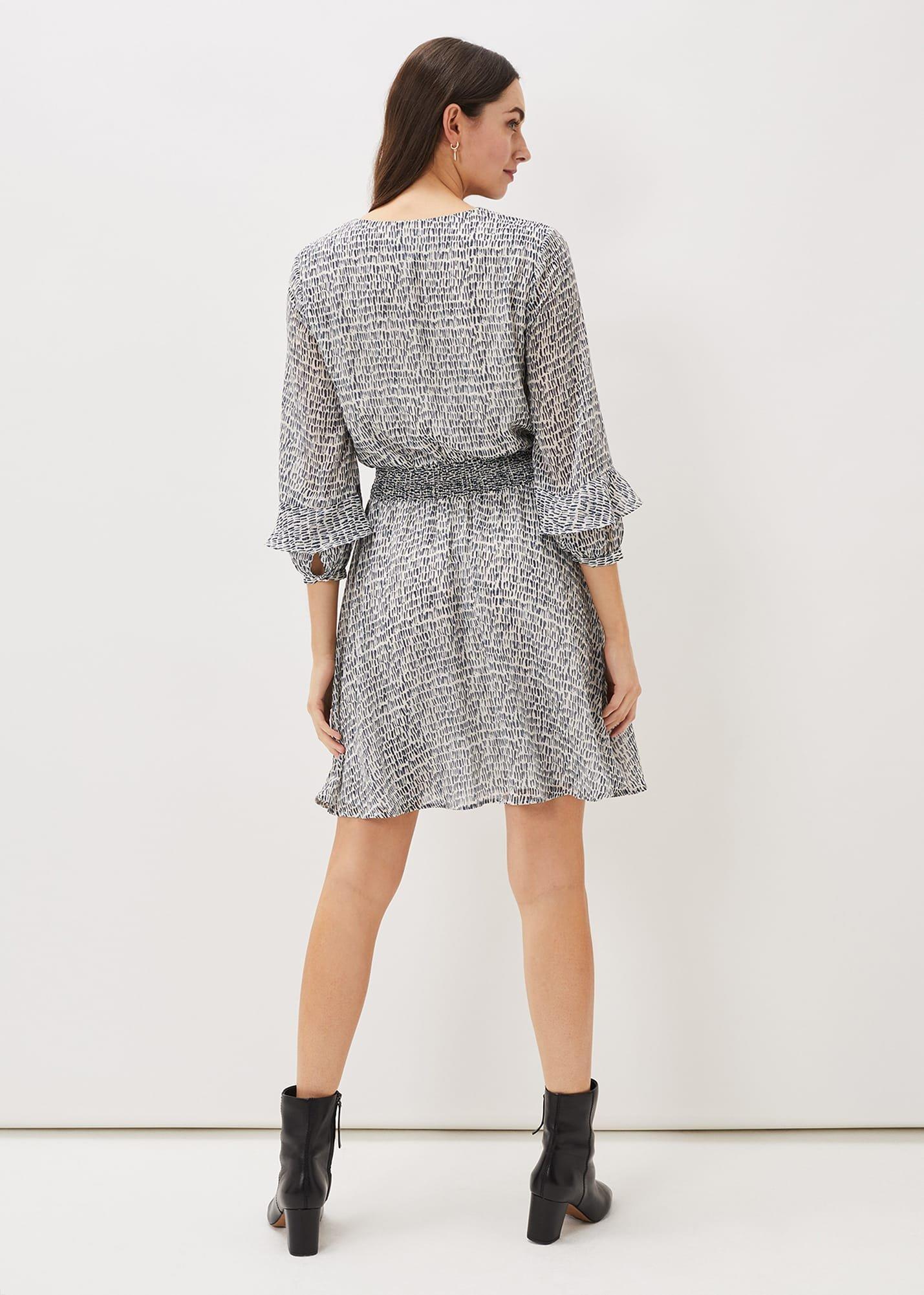 Paige Abstract Print Dress