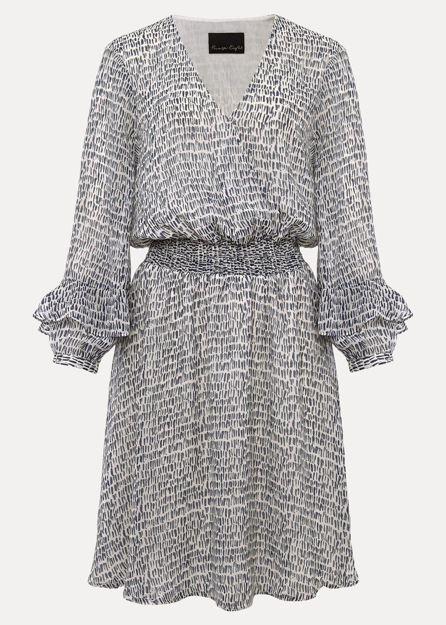 Paige Abstract Print Dress